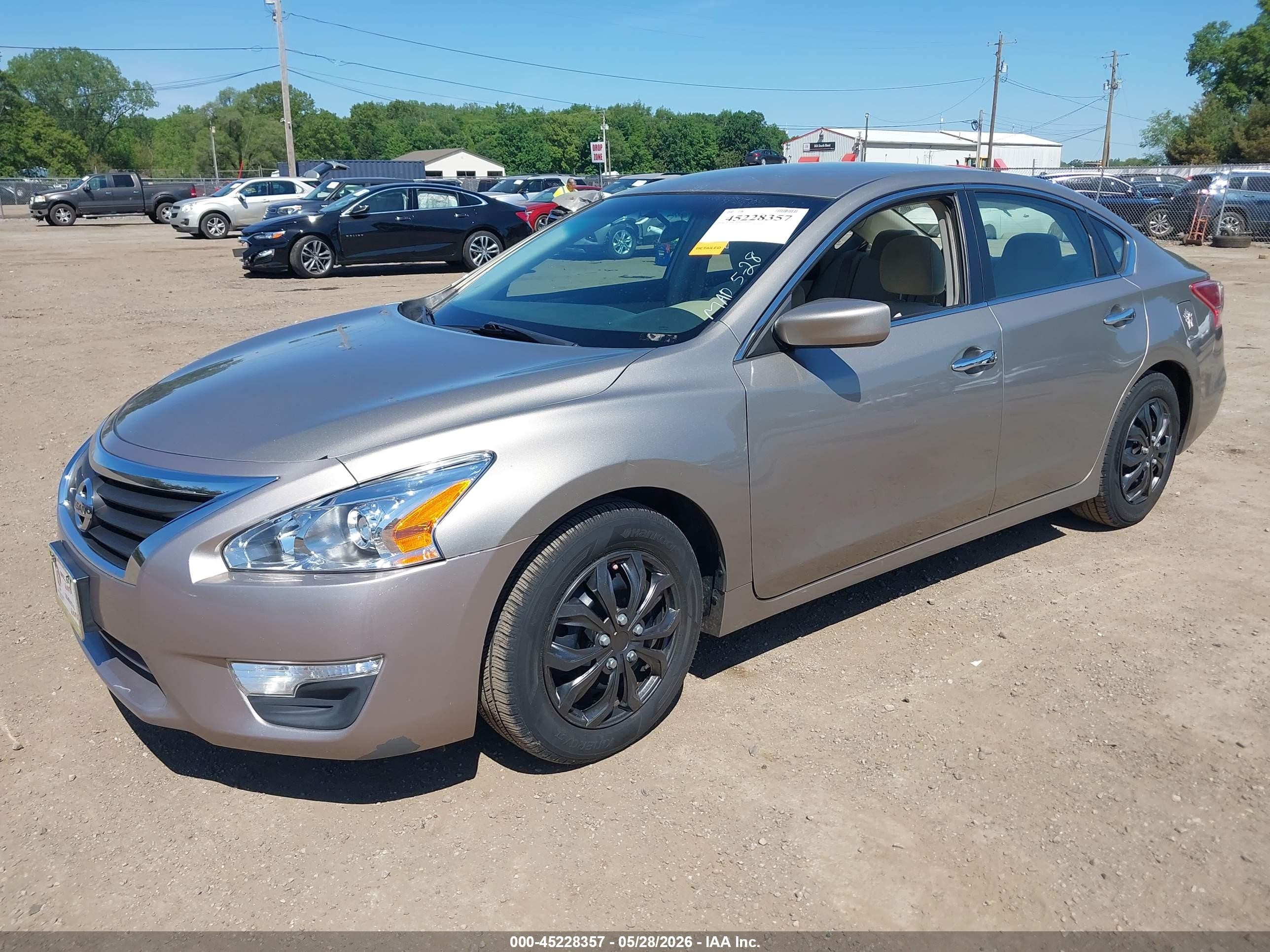 2013 Nissan Altima 2.5 S Коричневый vin: 1N4AL3AP7DC247387