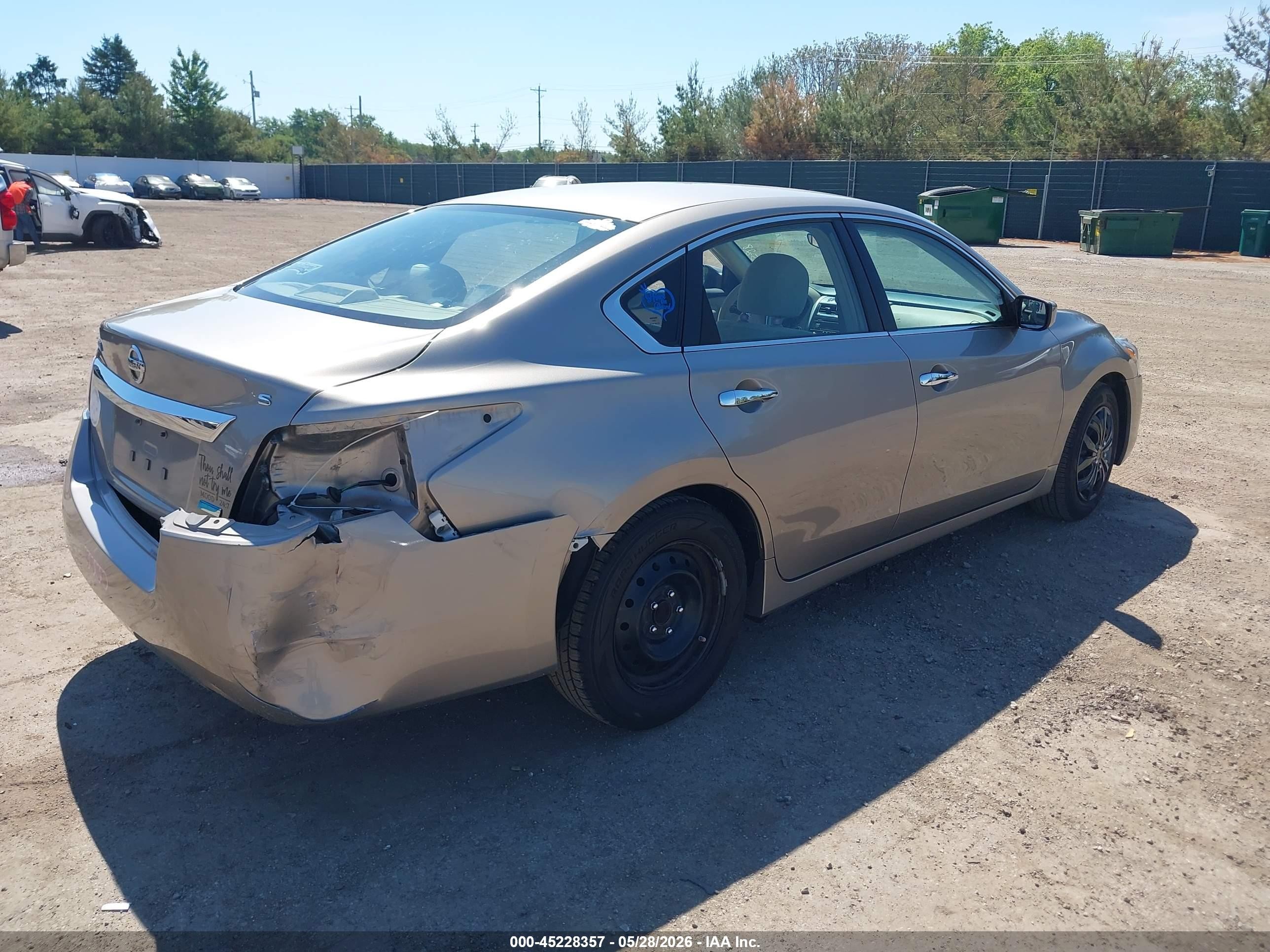 2013 Nissan Altima 2.5 S Коричневый vin: 1N4AL3AP7DC247387