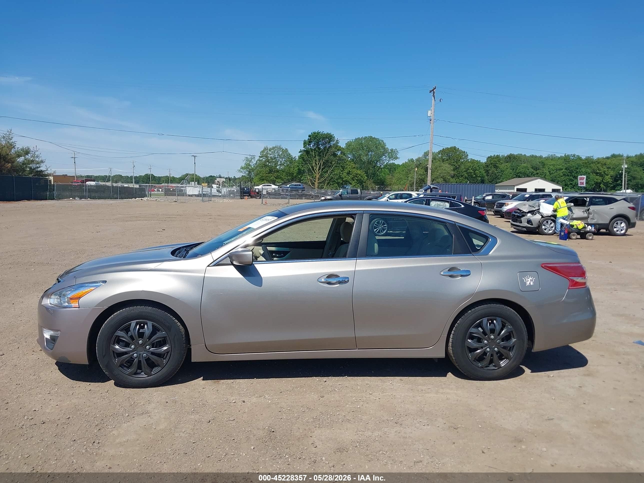 2013 Nissan Altima 2.5 S Коричневый vin: 1N4AL3AP7DC247387