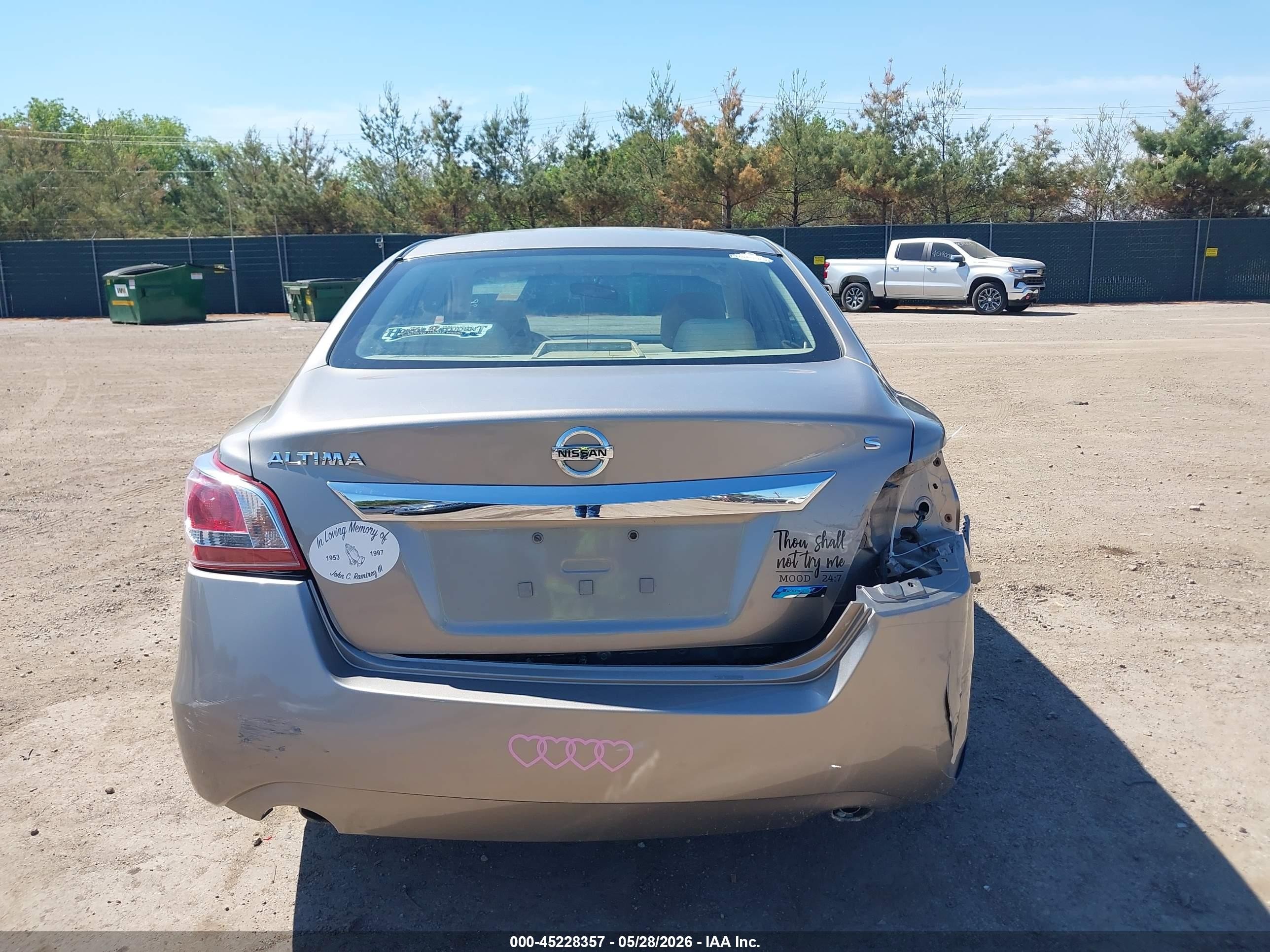 2013 Nissan Altima 2.5 S Коричневый vin: 1N4AL3AP7DC247387
