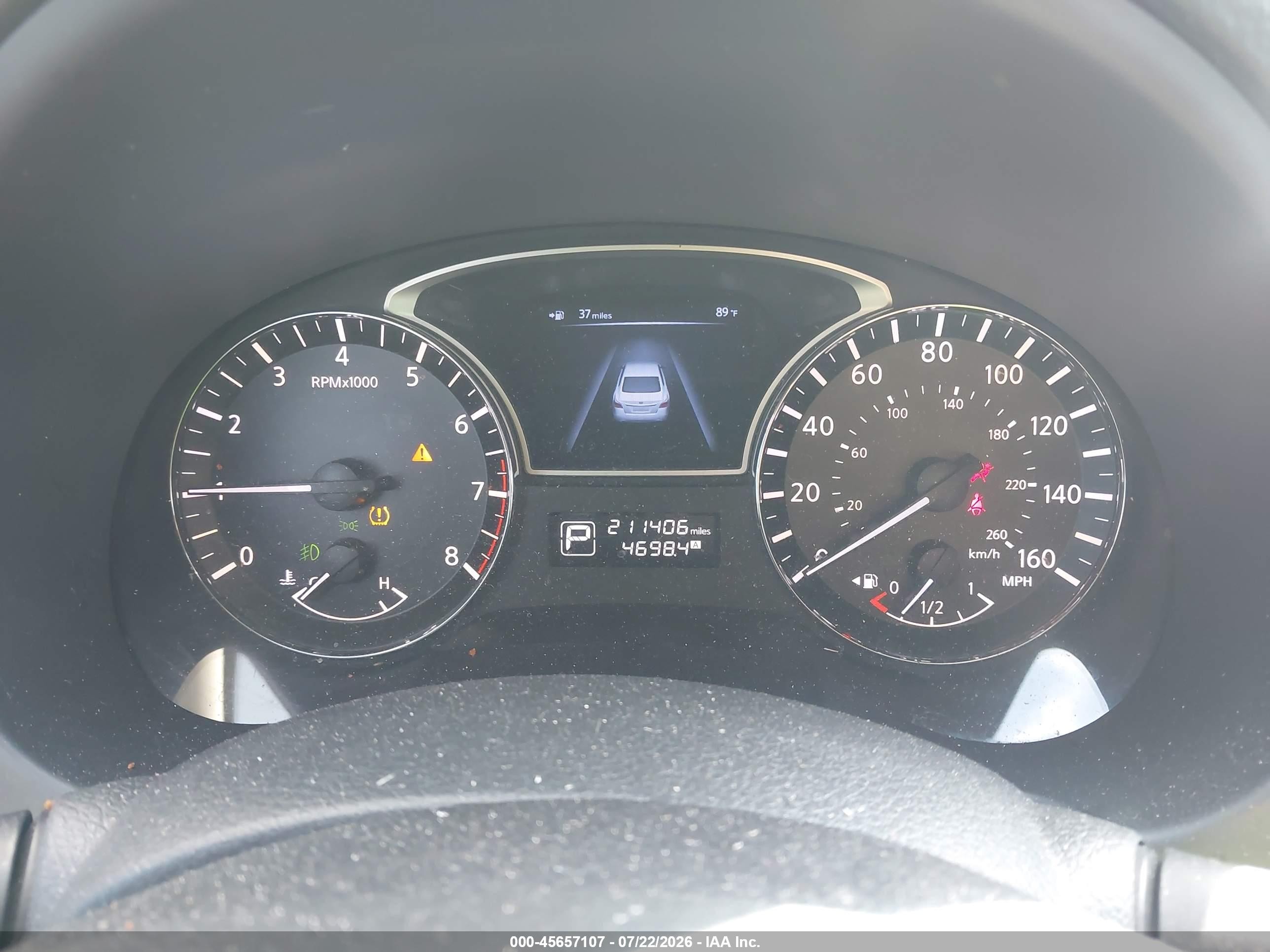 2013 Nissan Altima 2.5 Sl White vin: 1N4AL3AP7DC249821