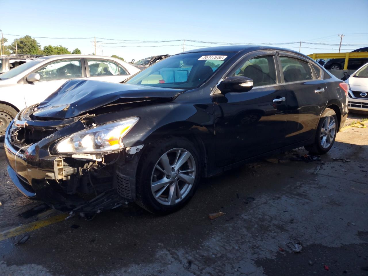 2013 Nissan Altima 2.5 Black vin: 1N4AL3AP7DC251312