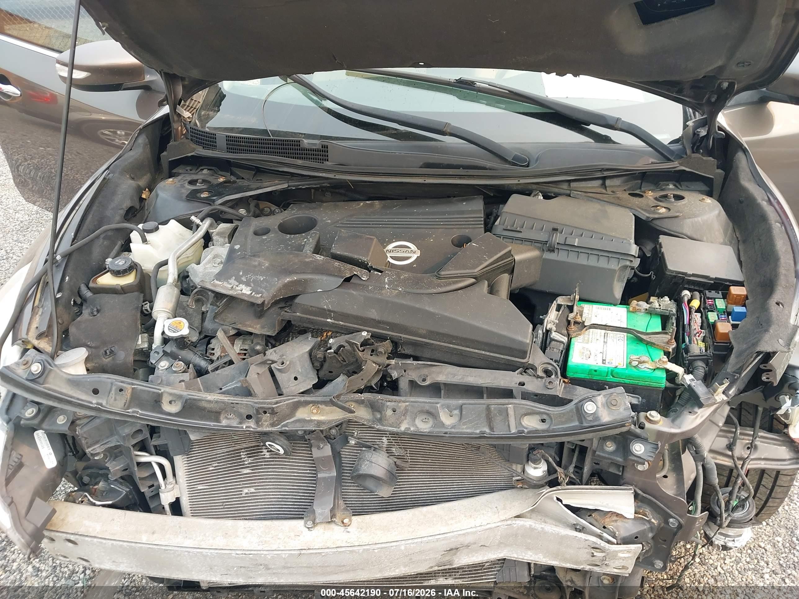 2013 Nissan Altima 2.5 Sv Brown vin: 1N4AL3AP7DC268613