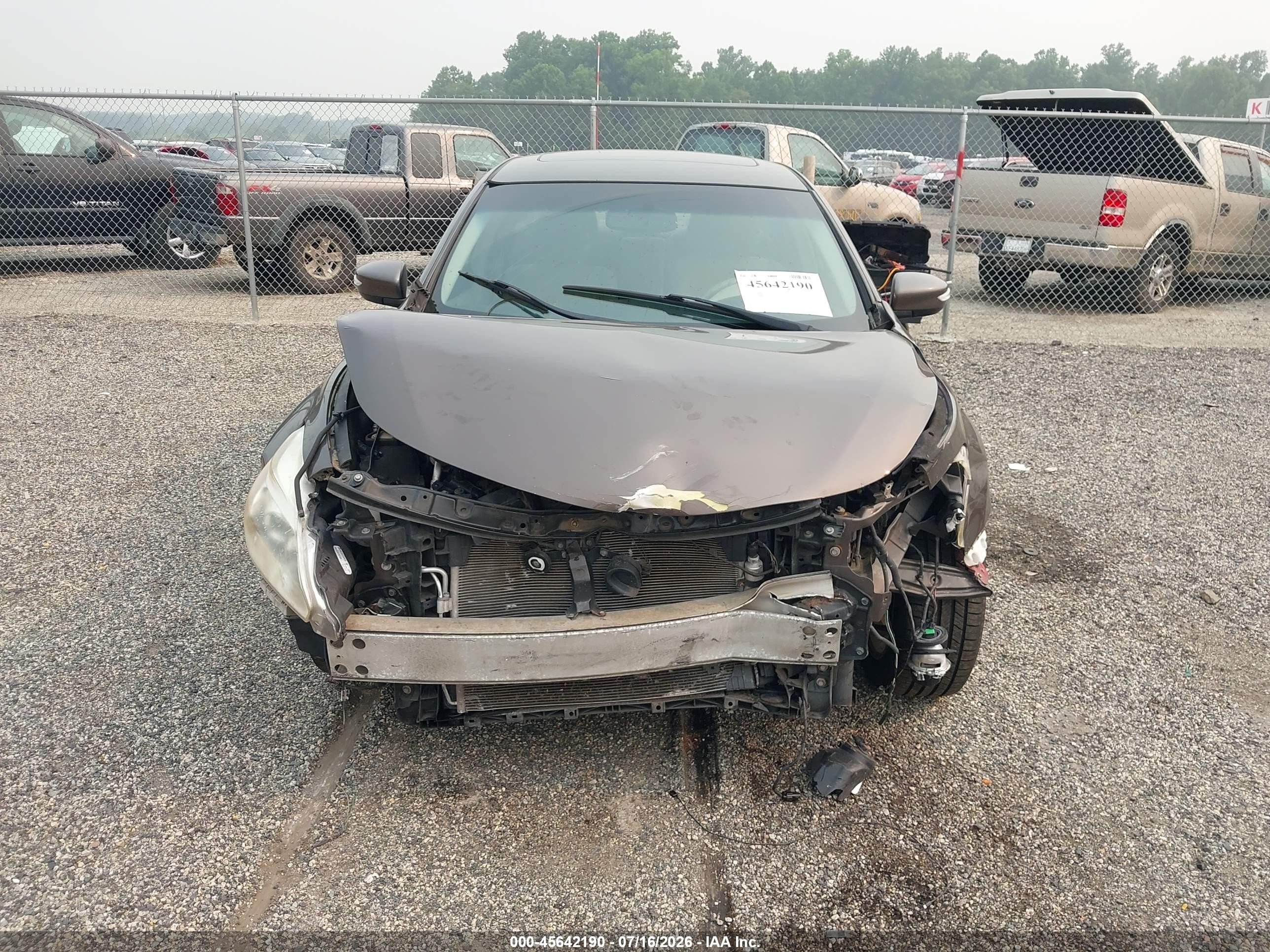 2013 Nissan Altima 2.5 Sv Brown vin: 1N4AL3AP7DC268613