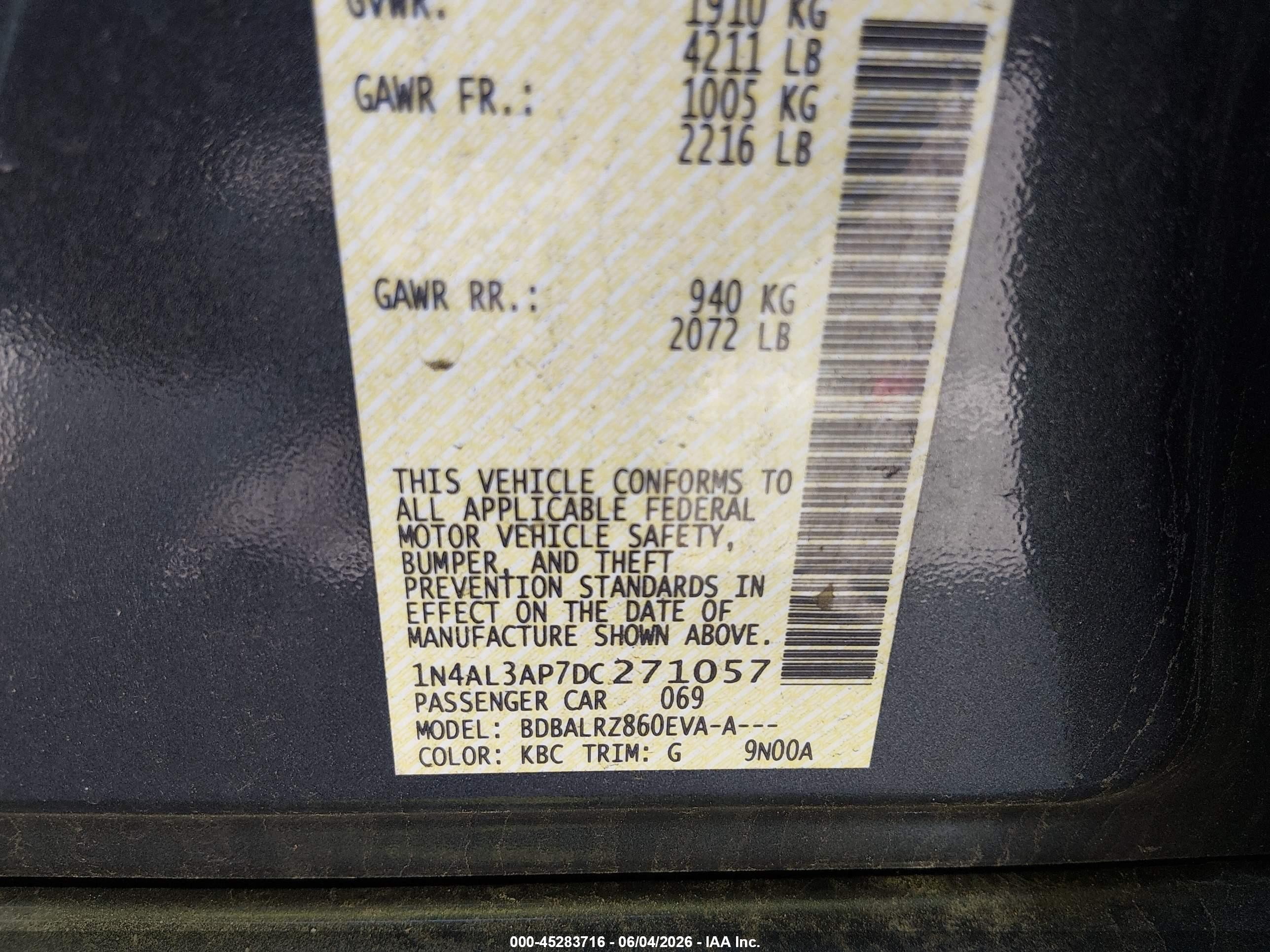 2013 Nissan Altima 2.5 S Gray vin: 1N4AL3AP7DC271057