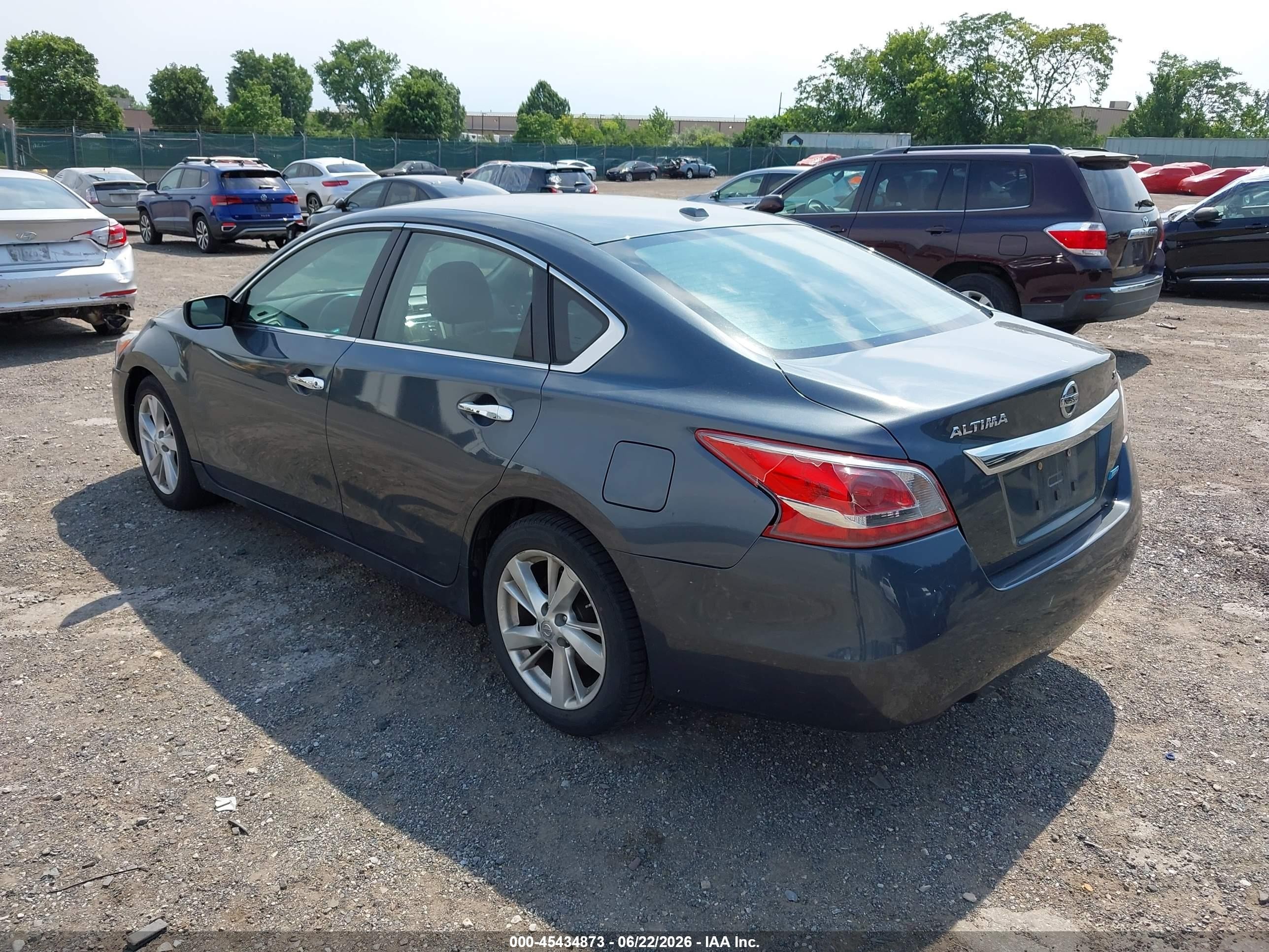 2013 Nissan Altima 2.5 Sv Gray vin: 1N4AL3AP7DC286464