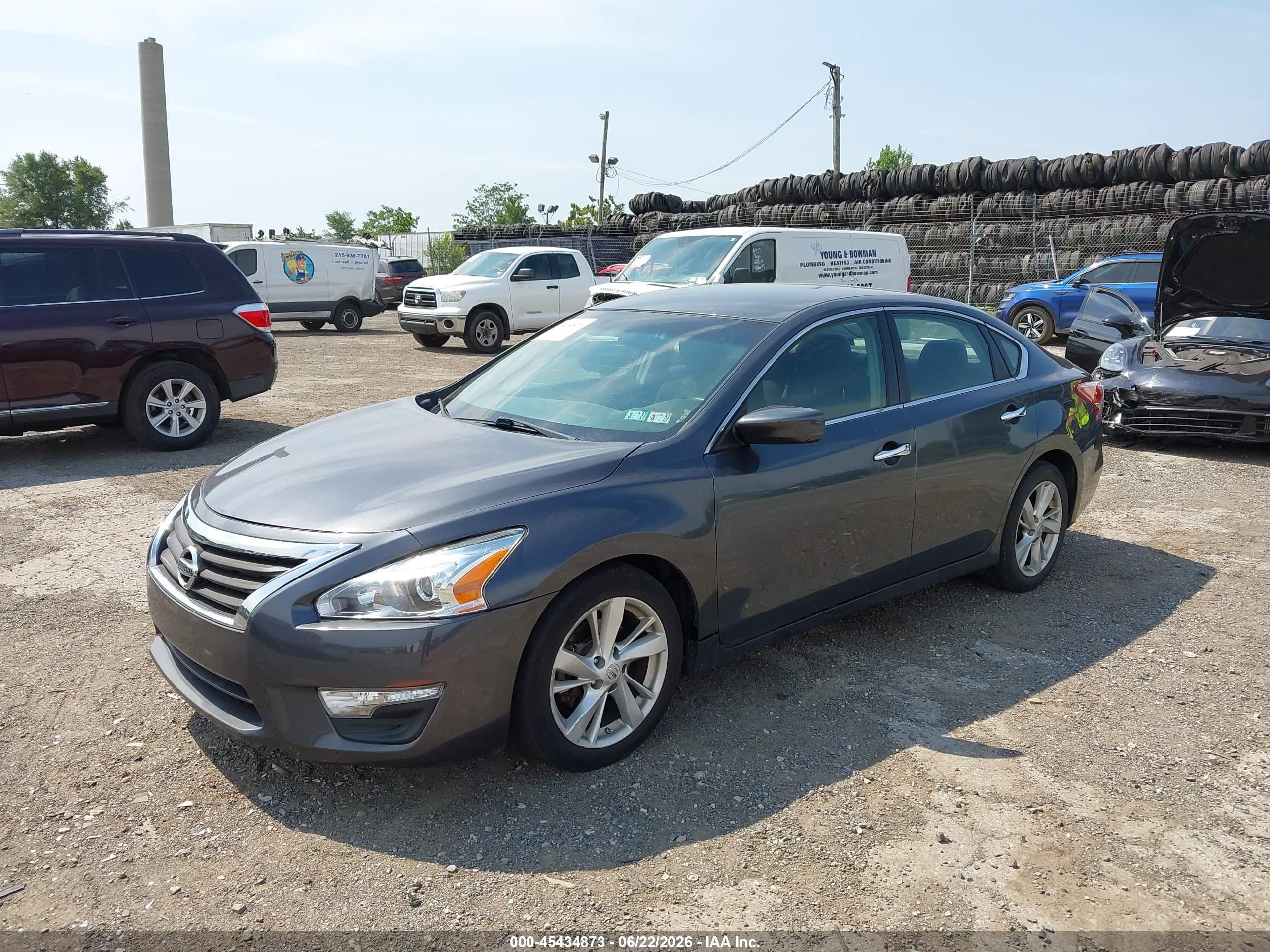 2013 Nissan Altima 2.5 Sv Gray vin: 1N4AL3AP7DC286464