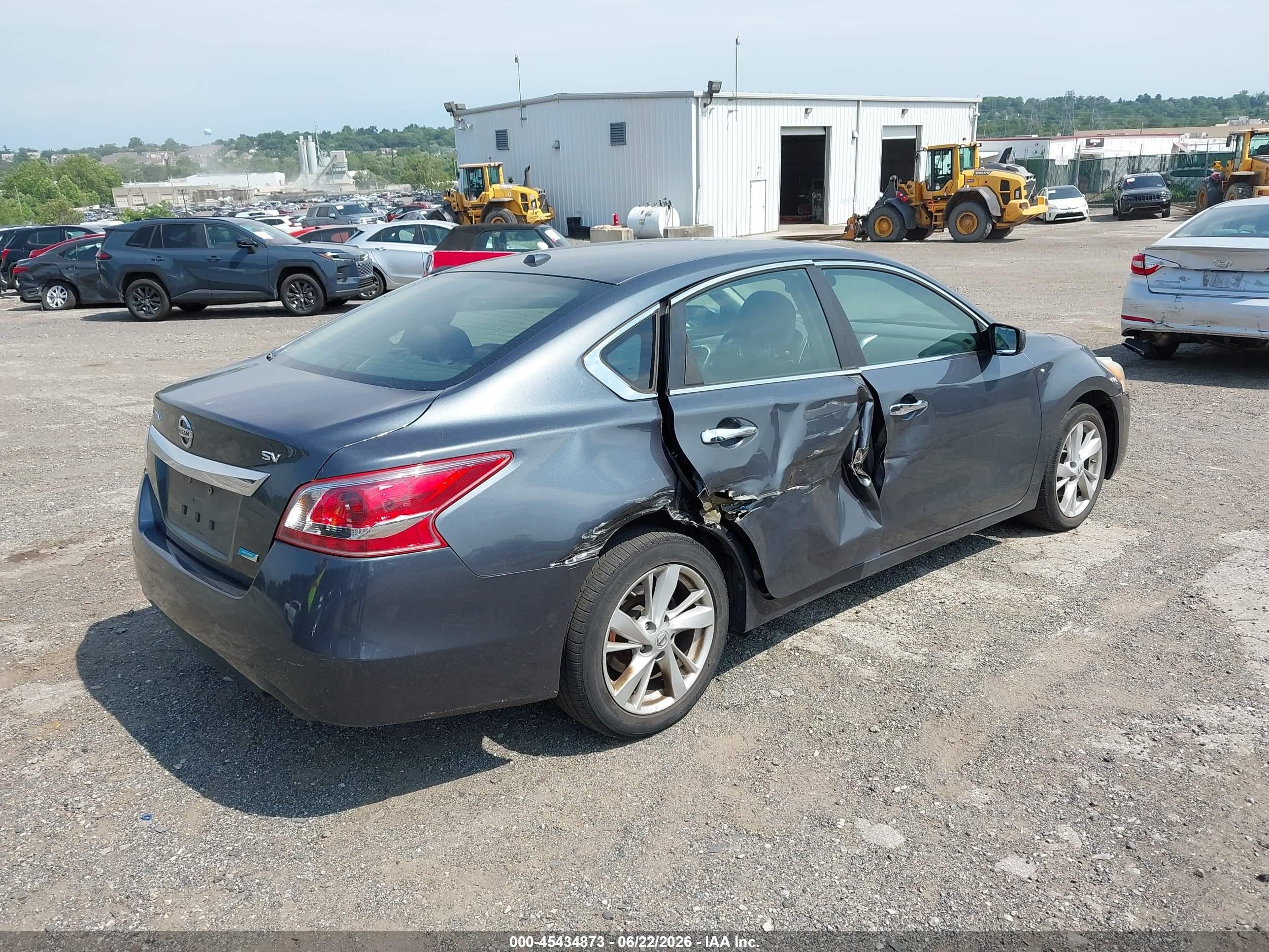 2013 Nissan Altima 2.5 Sv Gray vin: 1N4AL3AP7DC286464