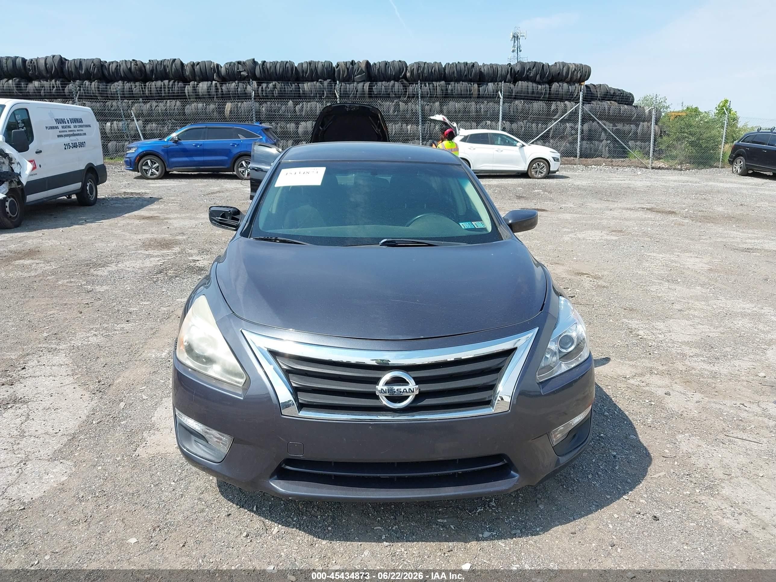 2013 Nissan Altima 2.5 Sv Gray vin: 1N4AL3AP7DC286464