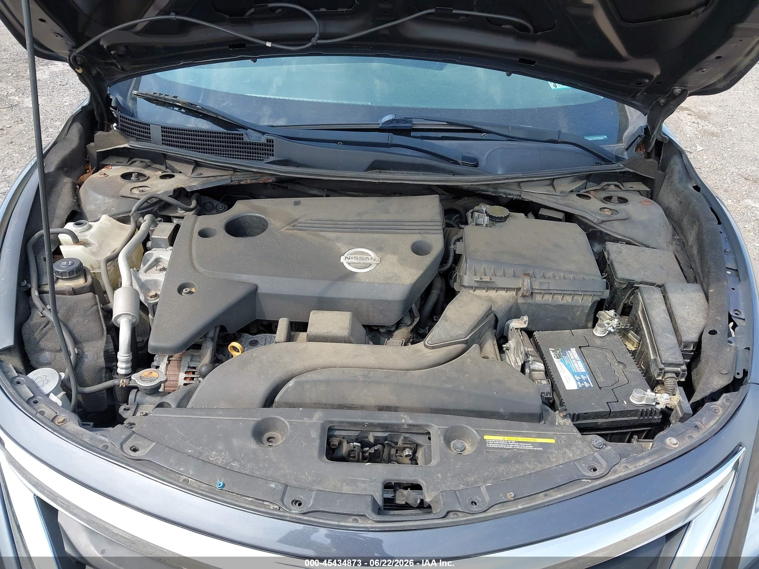 2013 Nissan Altima 2.5 Sv Gray vin: 1N4AL3AP7DC286464