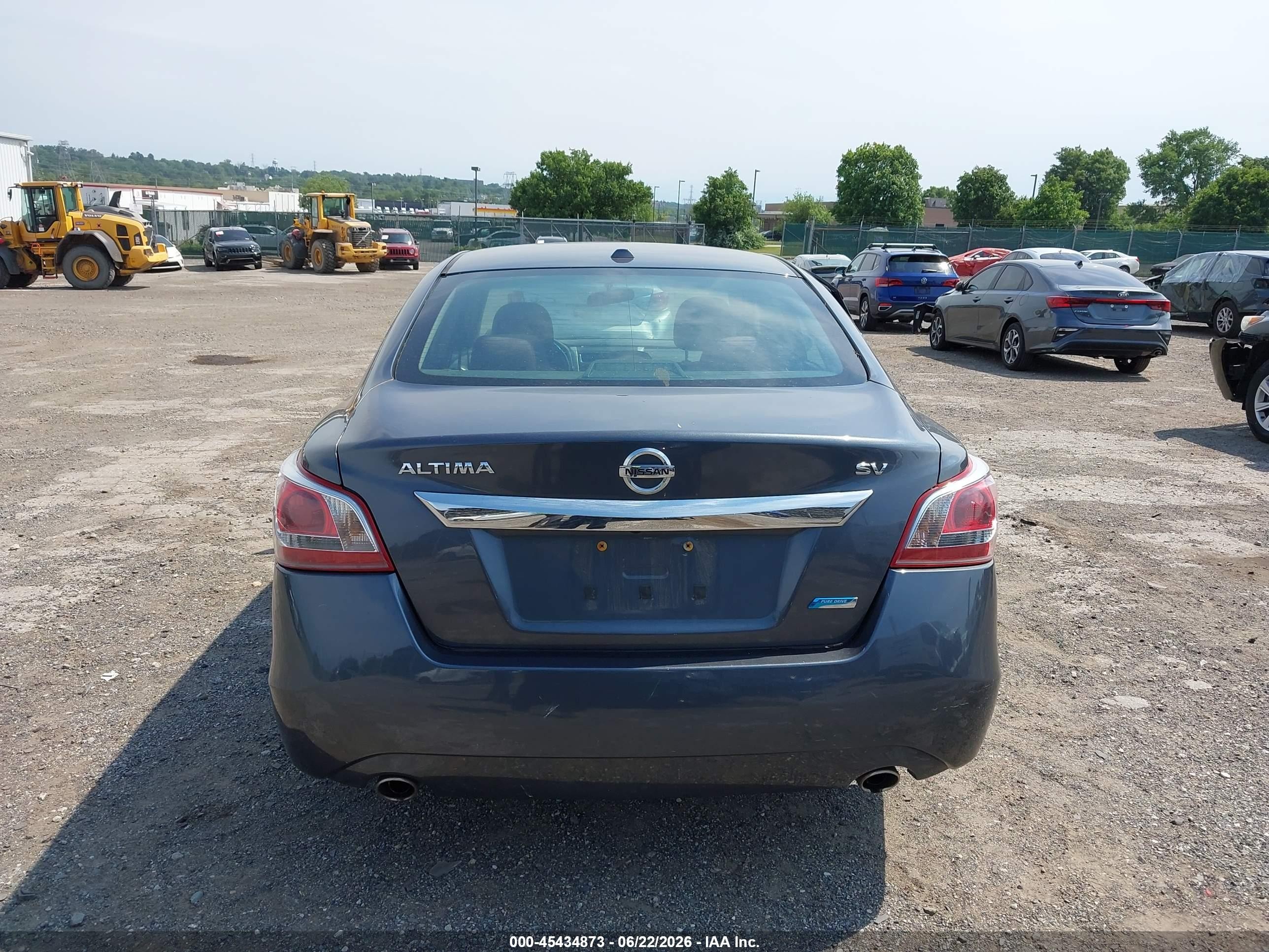 2013 Nissan Altima 2.5 Sv Gray vin: 1N4AL3AP7DC286464