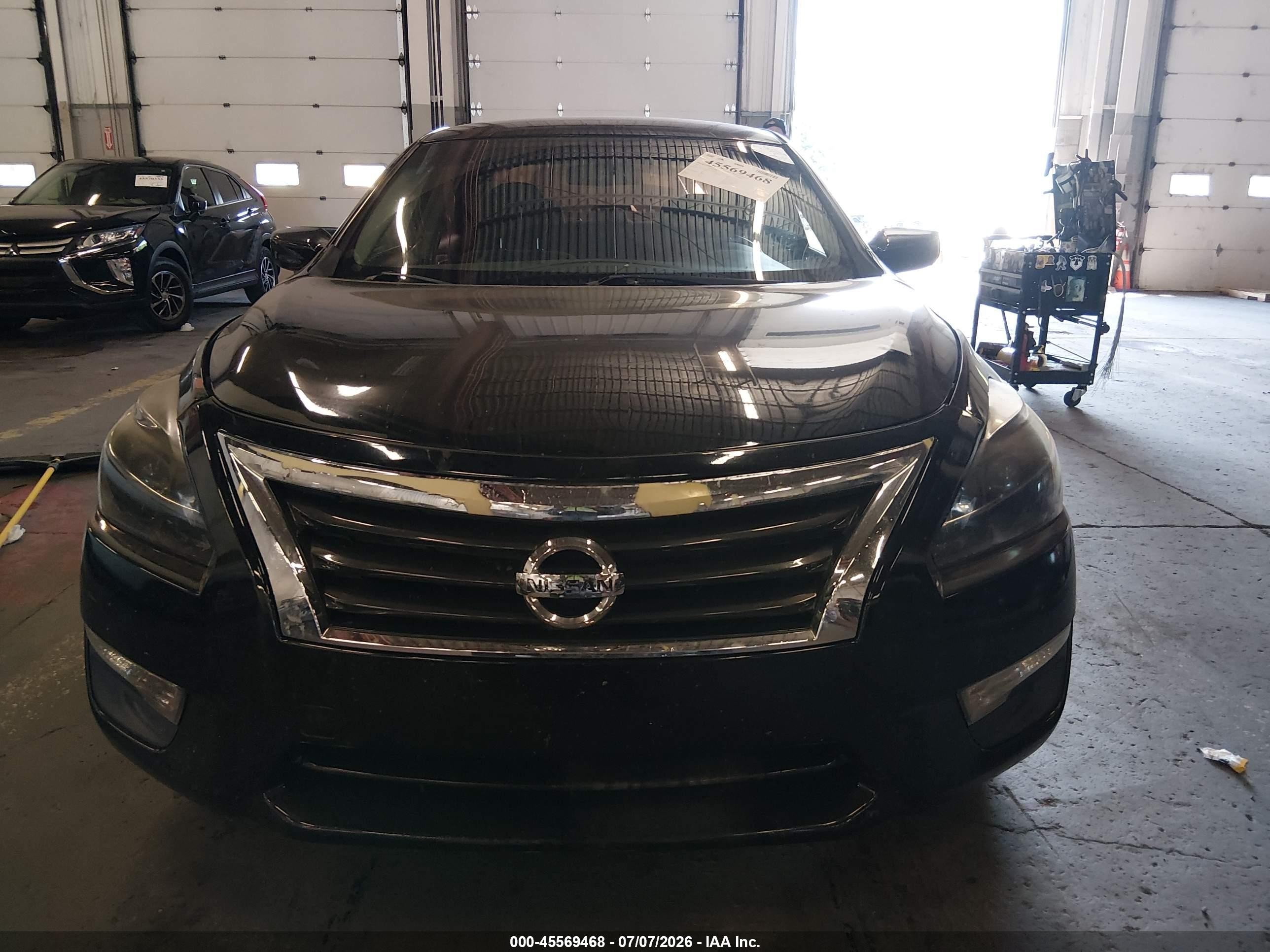 2013 Nissan Altima 2.5 S Black vin: 1N4AL3AP7DC288859