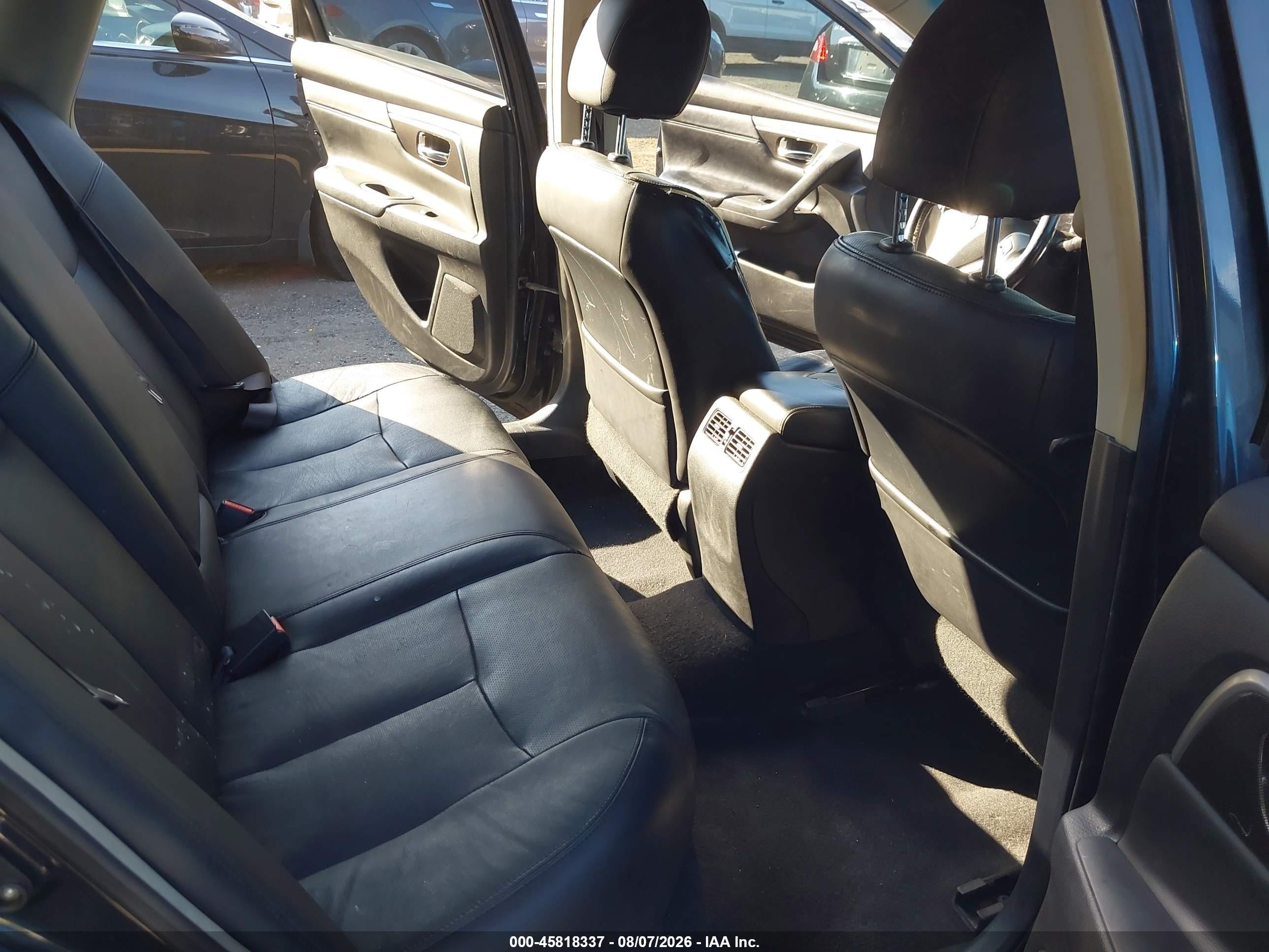 2013 Nissan Altima 2.5 Sl Черный vin: 1N4AL3AP7DC293656