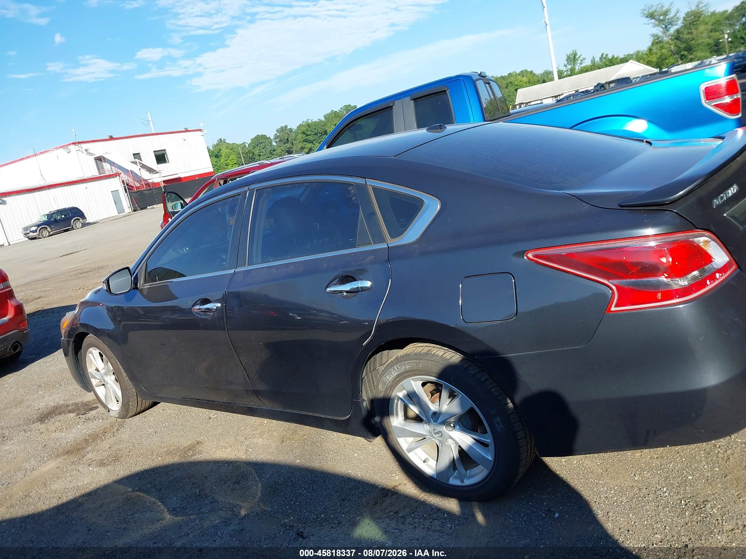 2013 Nissan Altima 2.5 Sl Черный vin: 1N4AL3AP7DC293656