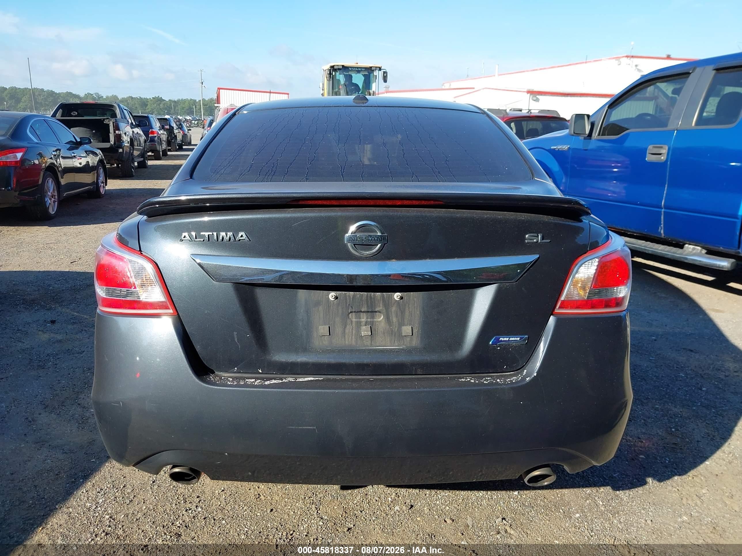 2013 Nissan Altima 2.5 Sl Черный vin: 1N4AL3AP7DC293656