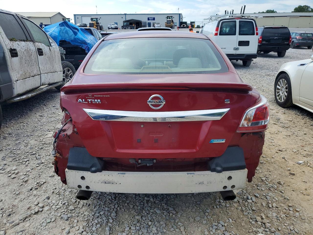 2013 Nissan Altima S Red vin: 1N4AL3AP7DC902163