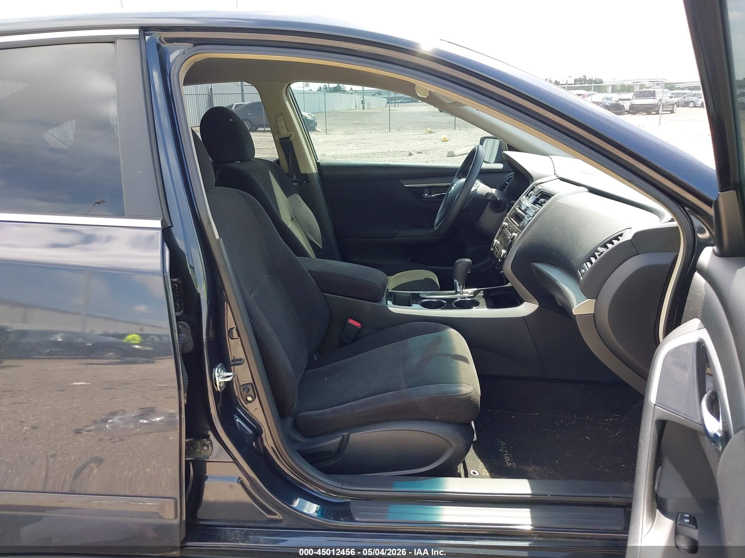 2013 Nissan Altima 2.5 S Black vin: 1N4AL3AP7DC904852