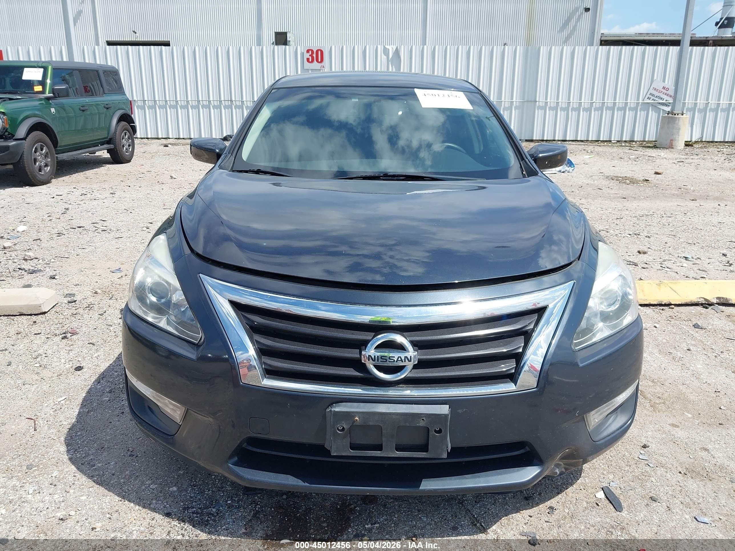 2013 Nissan Altima 2.5 S Black vin: 1N4AL3AP7DC904852