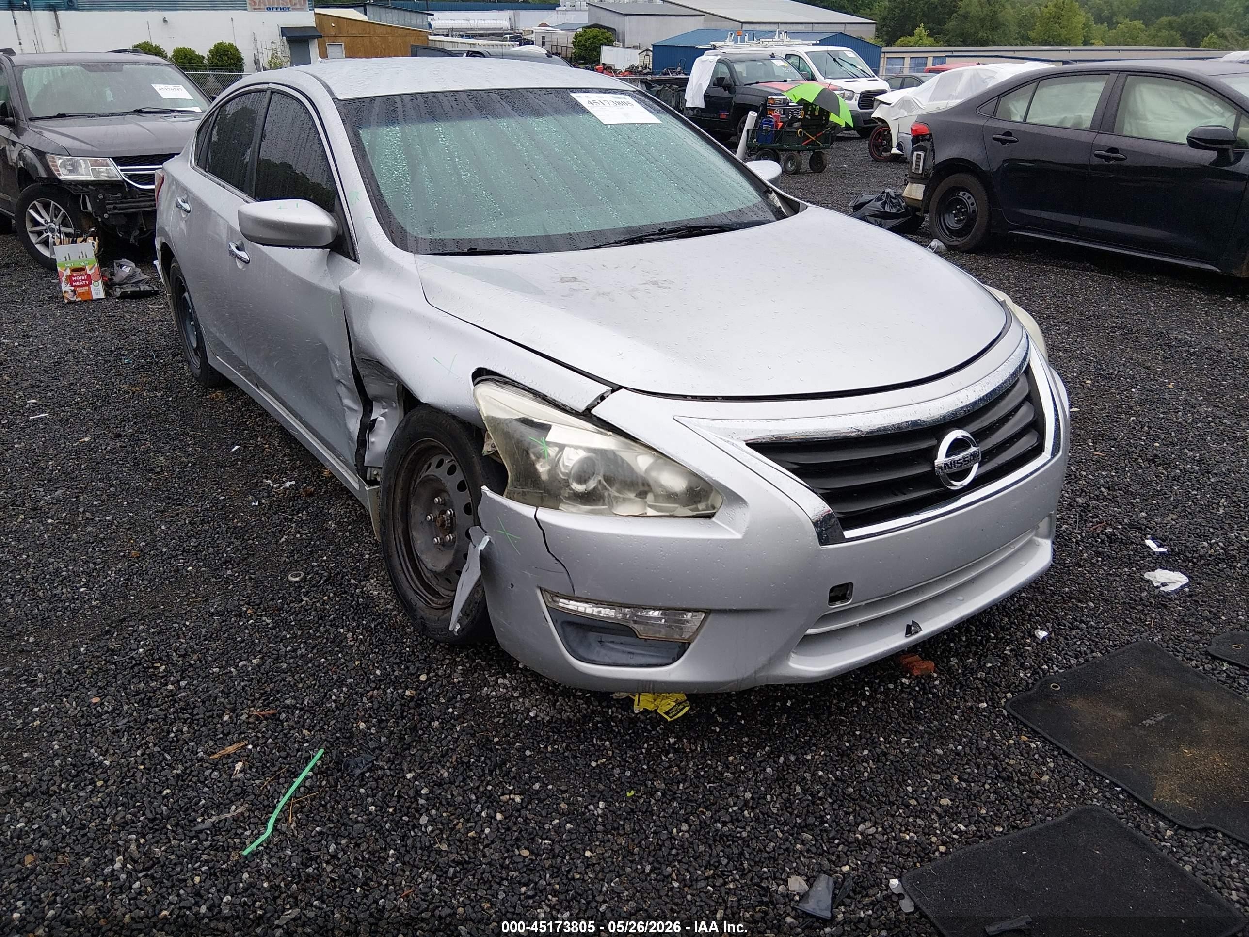 2013 Nissan Altima 2.5 S Silver vin: 1N4AL3AP7DC911493