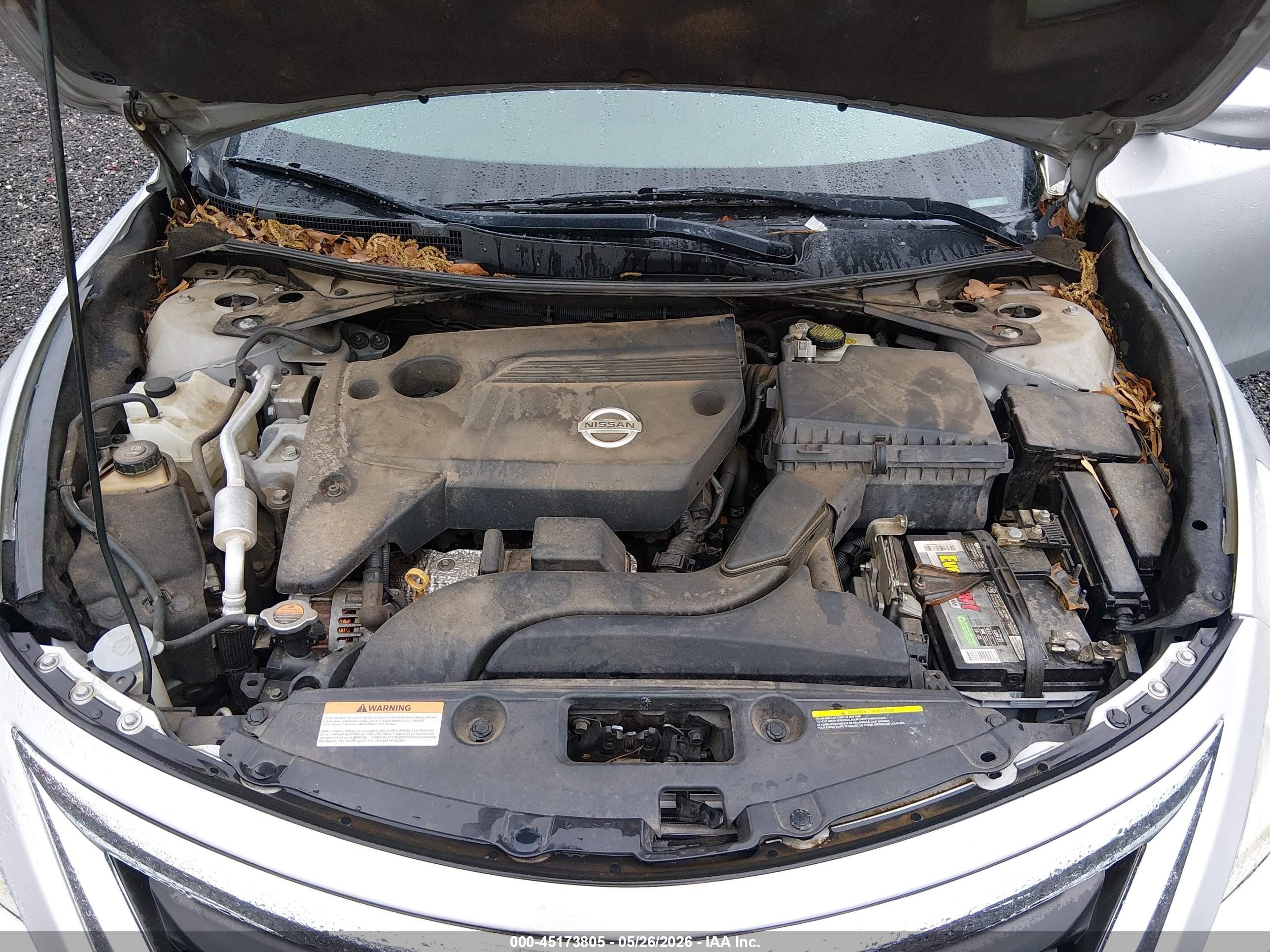 2013 Nissan Altima 2.5 S Silver vin: 1N4AL3AP7DC911493