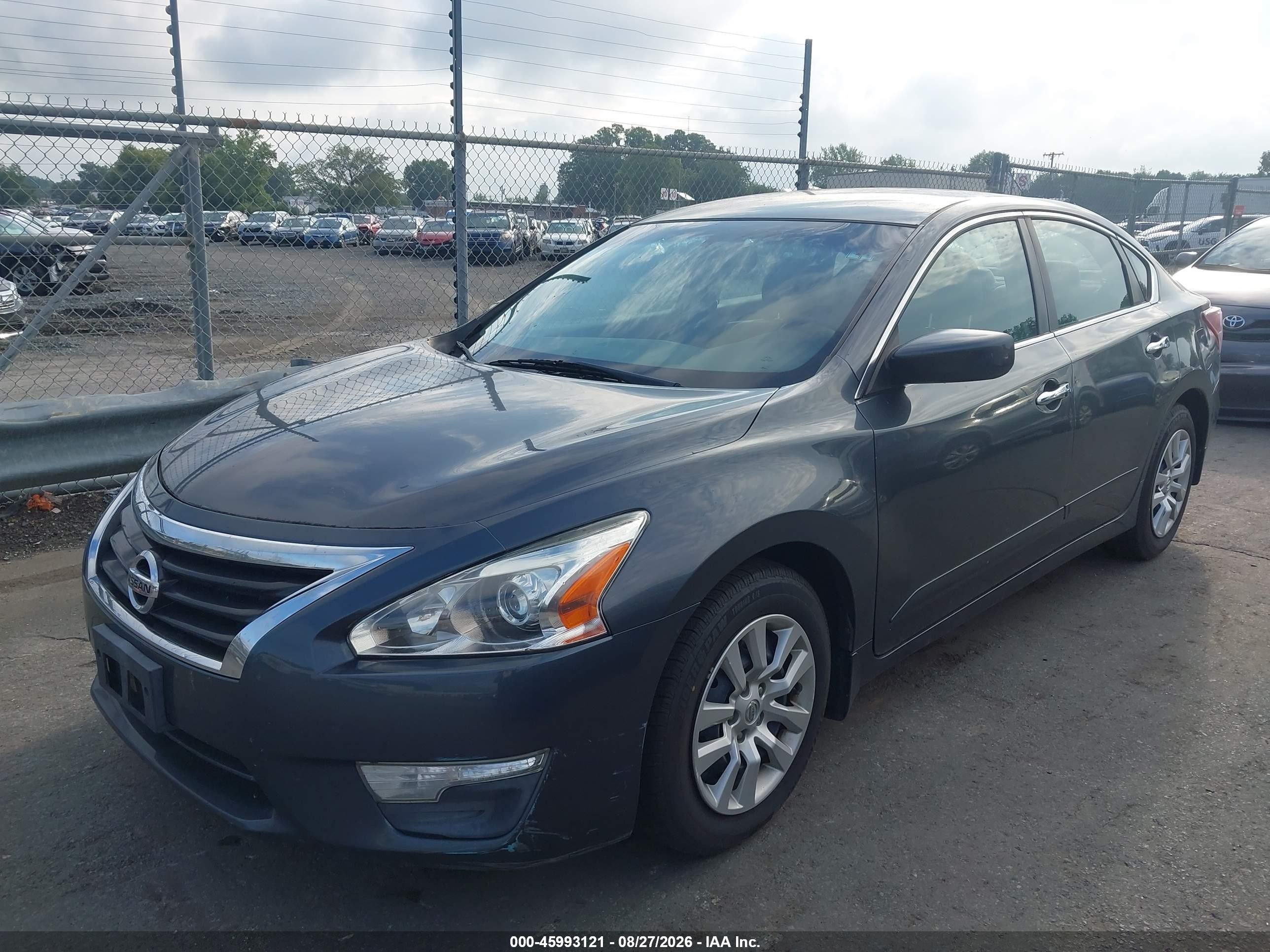 2013 Nissan Altima 2.5 S Gray vin: 1N4AL3AP7DC919836
