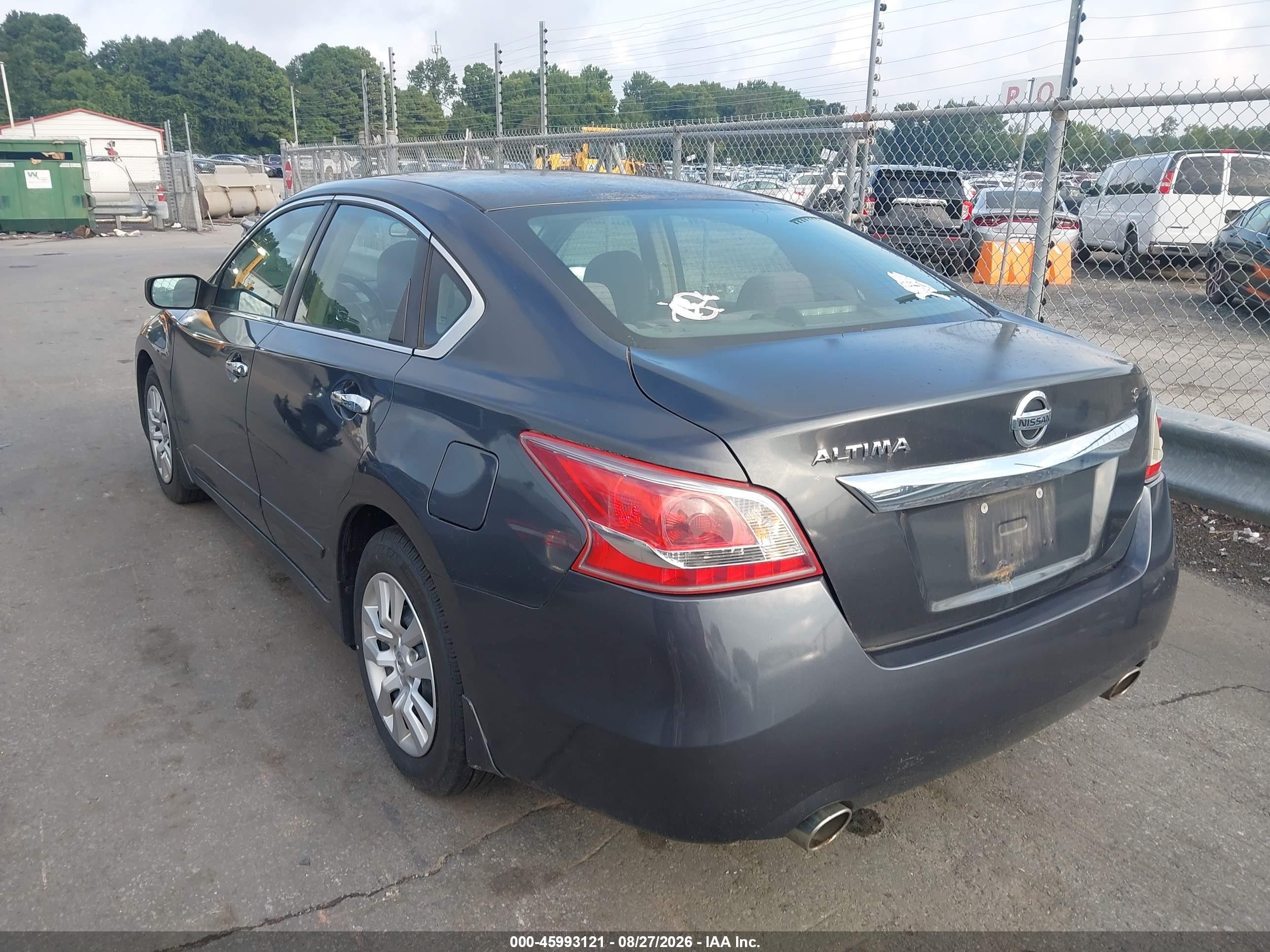 2013 Nissan Altima 2.5 S Gray vin: 1N4AL3AP7DC919836