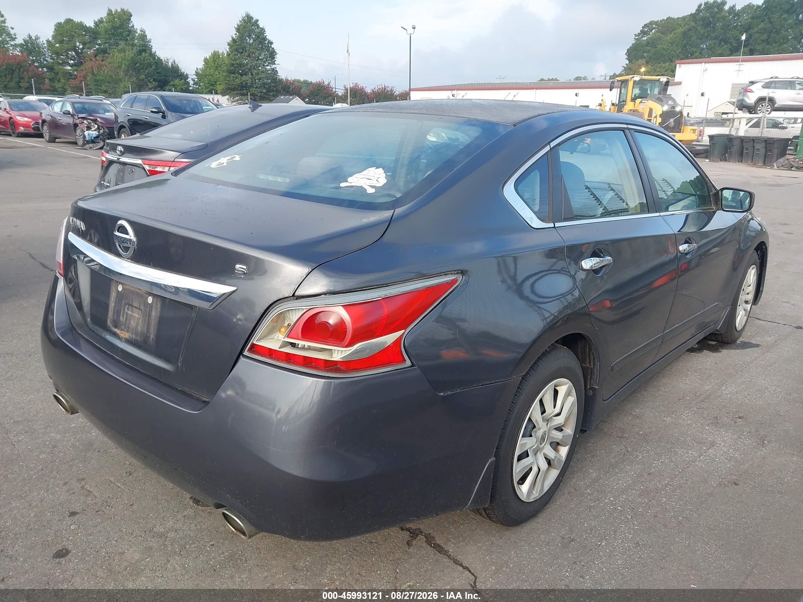 2013 Nissan Altima 2.5 S Gray vin: 1N4AL3AP7DC919836