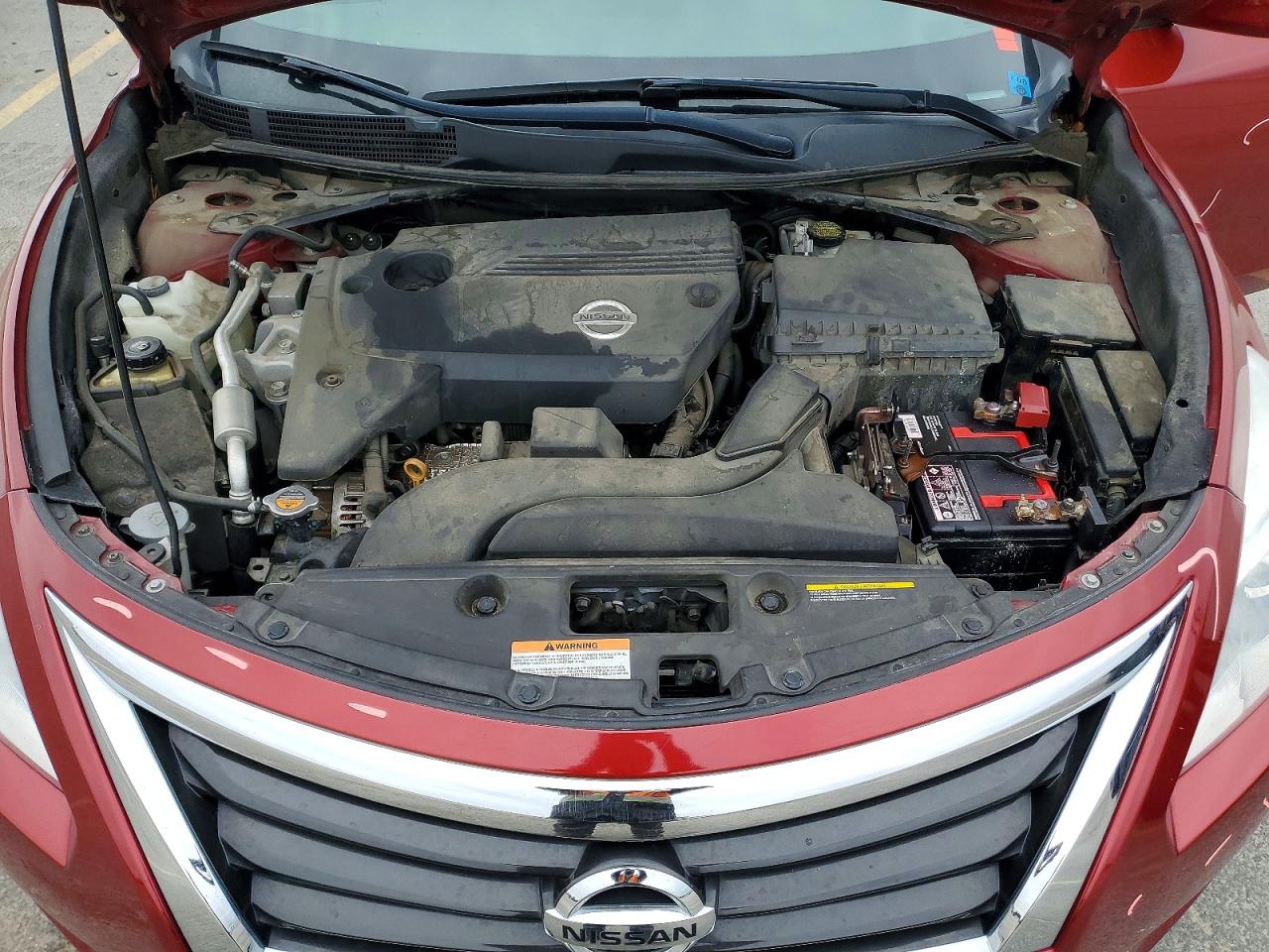 2013 Nissan Altima 2.5 Красный vin: 1N4AL3AP7DN402458