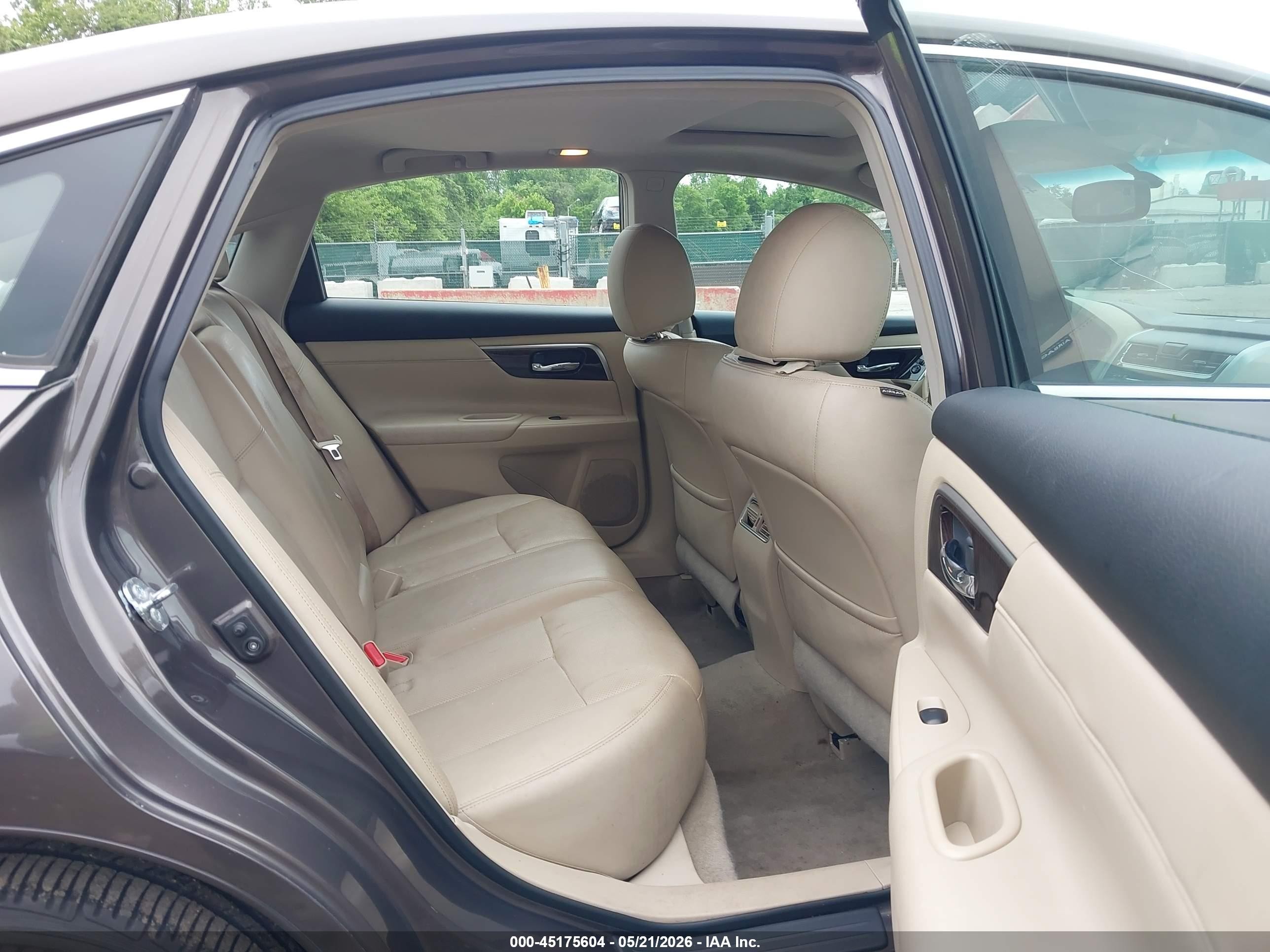 2013 Nissan Altima 2.5 Sl Brown vin: 1N4AL3AP7DN407904