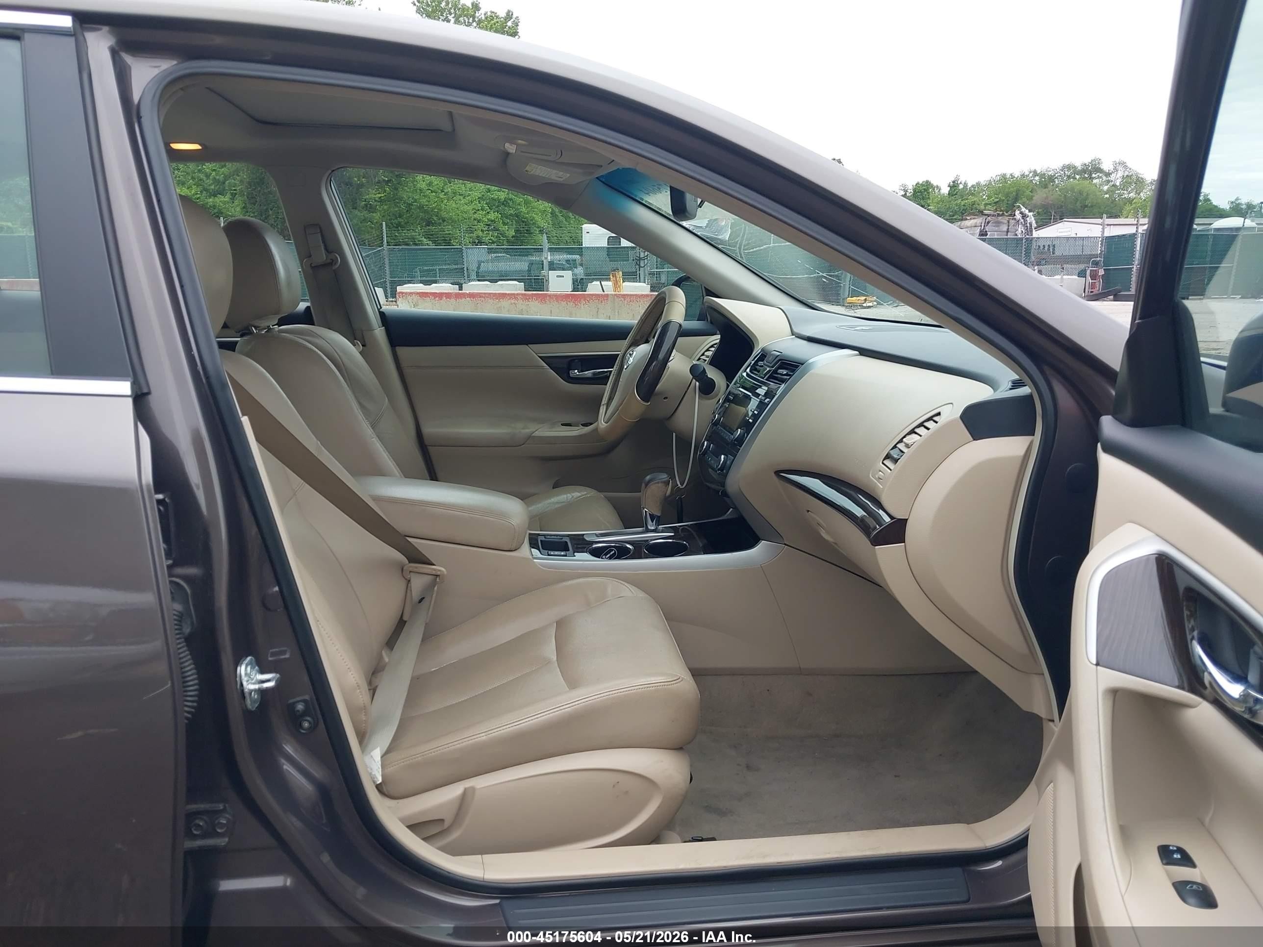 2013 Nissan Altima 2.5 Sl Brown vin: 1N4AL3AP7DN407904