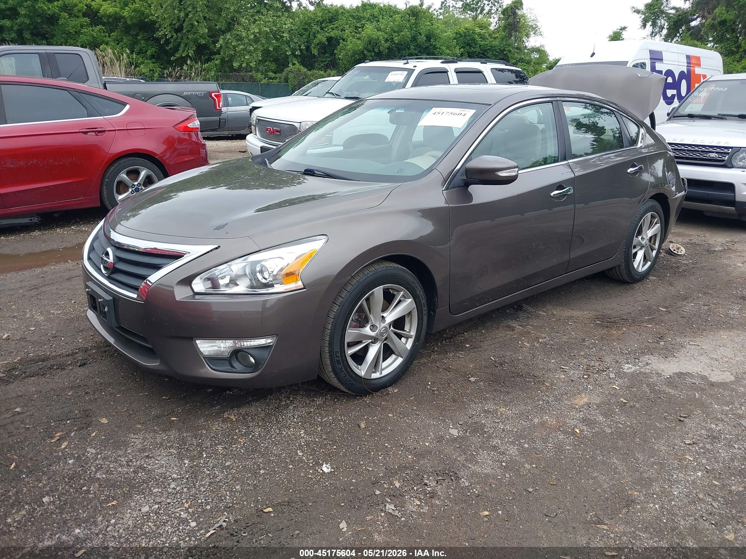 2013 Nissan Altima 2.5 Sl Brown vin: 1N4AL3AP7DN407904