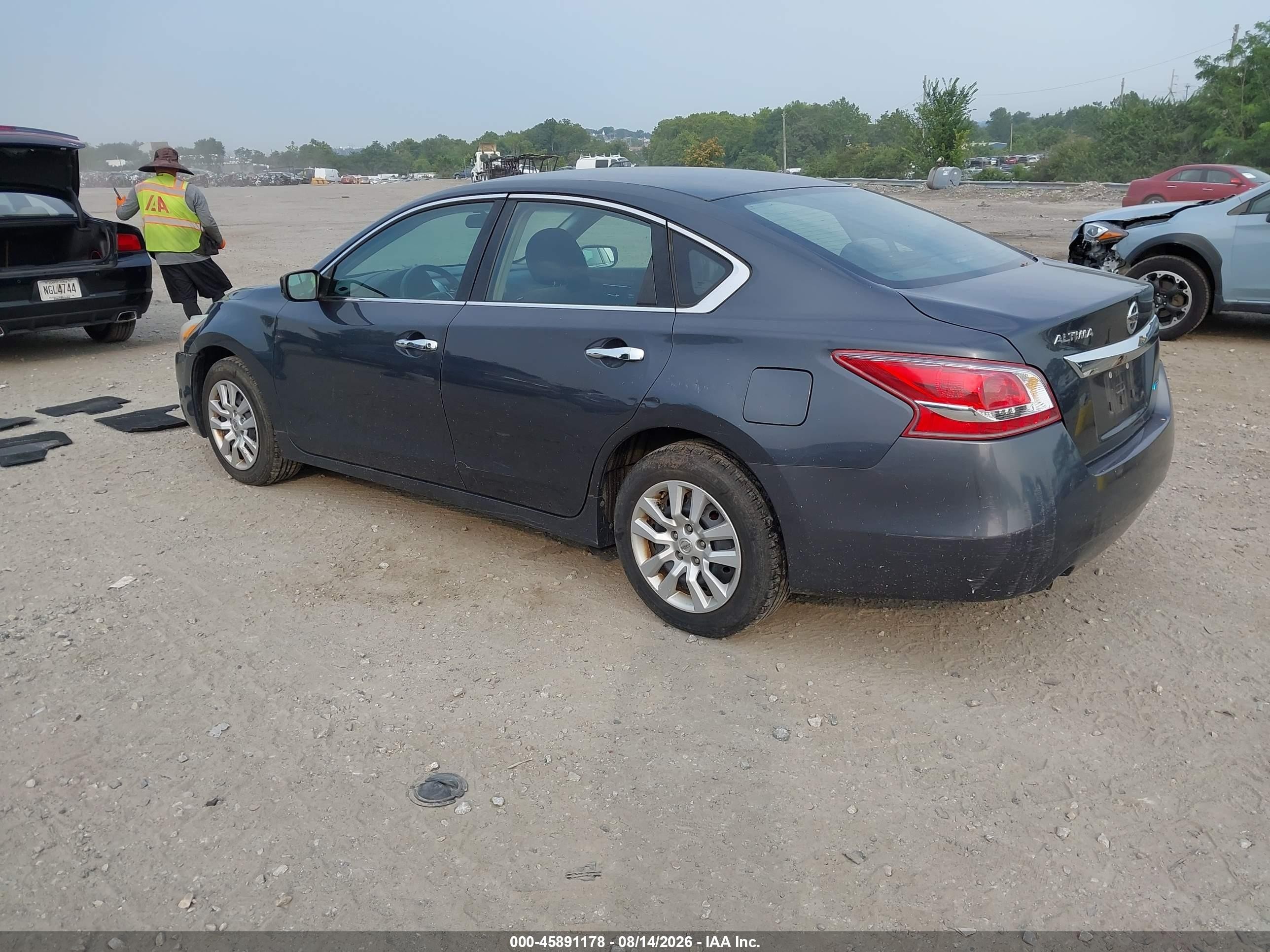 2013 Nissan Altima 2.5 Gray vin: 1N4AL3AP7DN417347