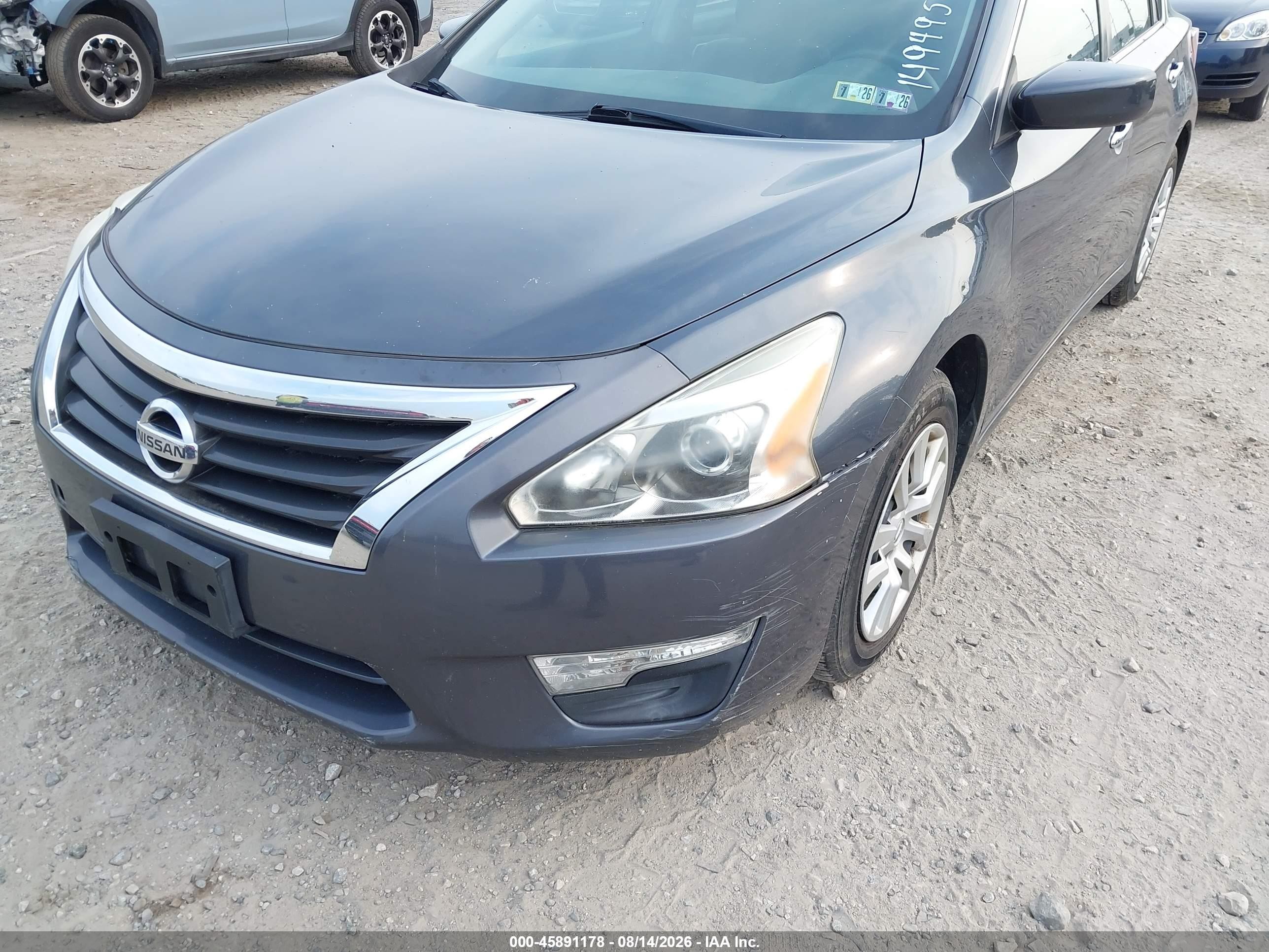 2013 Nissan Altima 2.5 Gray vin: 1N4AL3AP7DN417347