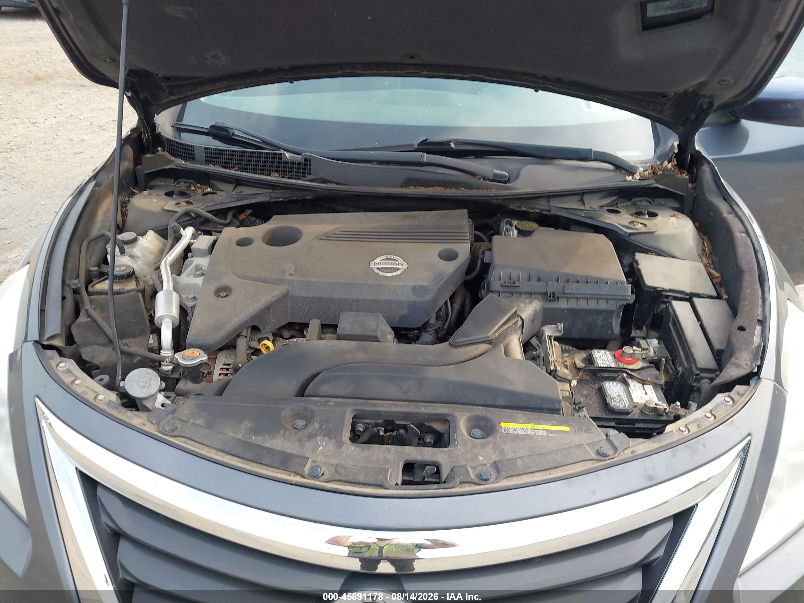 2013 Nissan Altima 2.5 Gray vin: 1N4AL3AP7DN417347