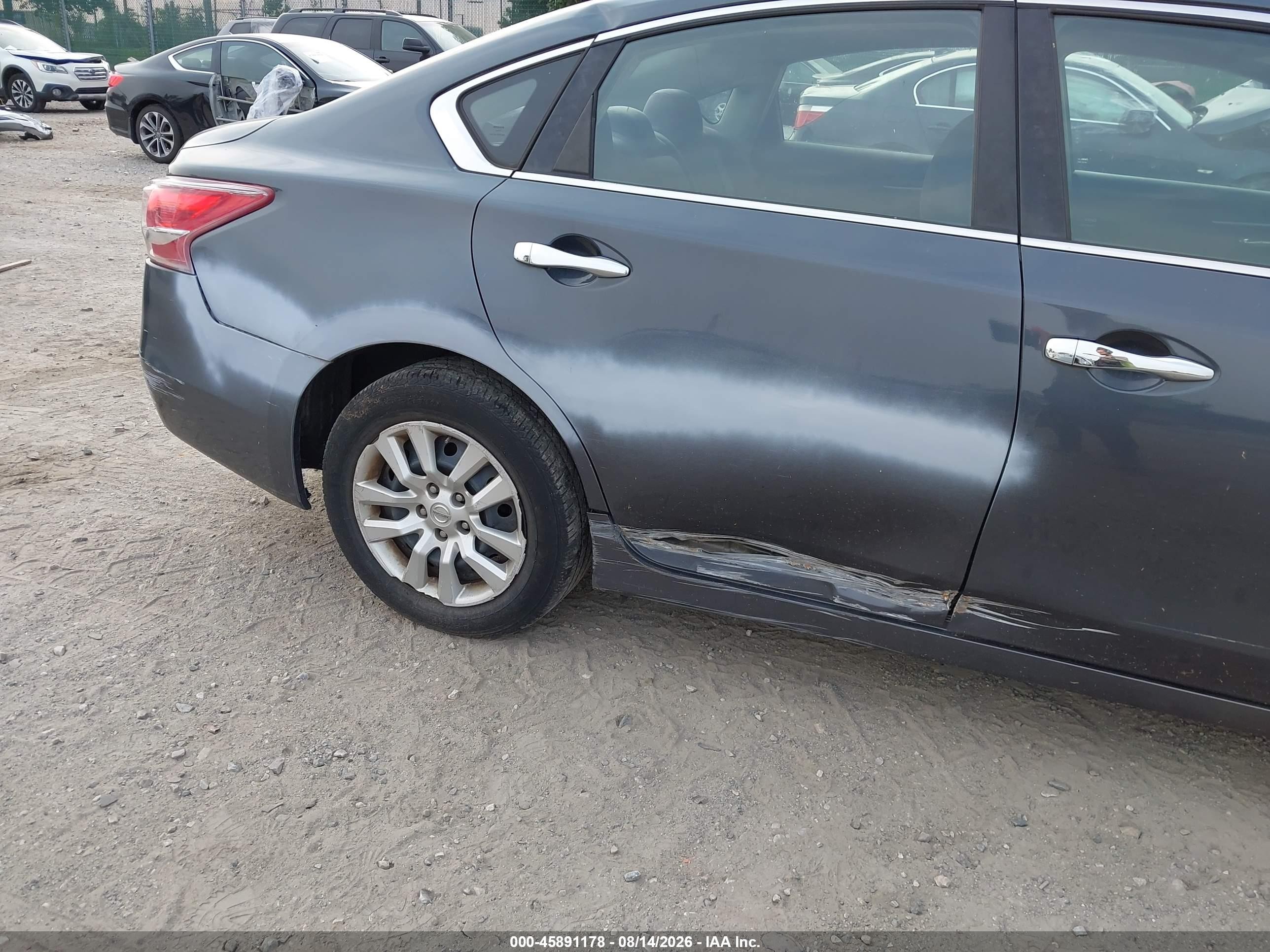 2013 Nissan Altima 2.5 Gray vin: 1N4AL3AP7DN417347