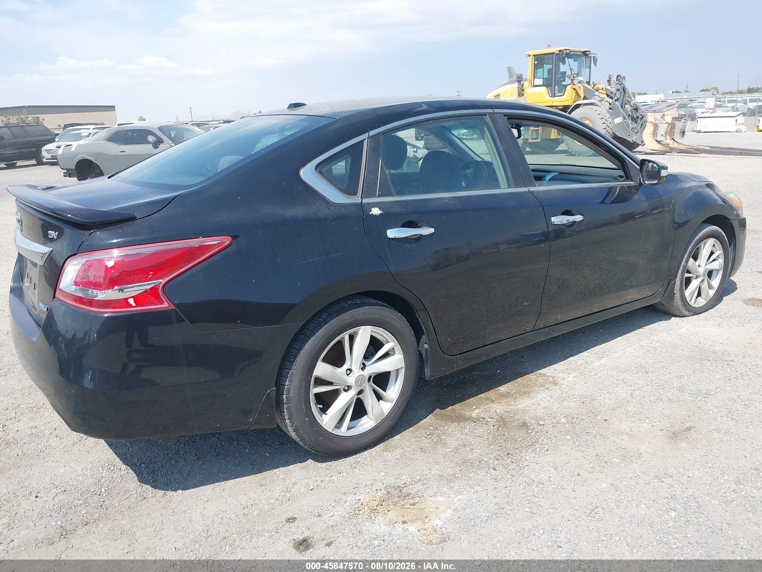 2013 Nissan Altima 2.5 Sv Black vin: 1N4AL3AP7DN417686