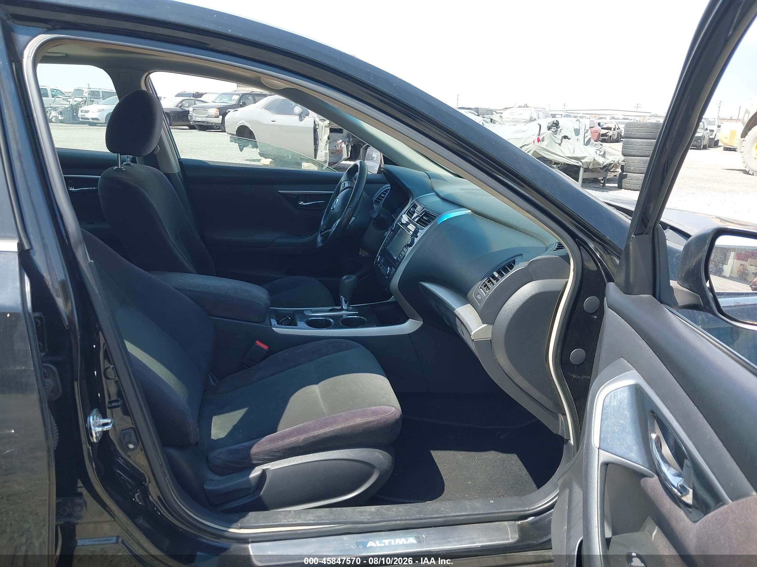 2013 Nissan Altima 2.5 Sv Black vin: 1N4AL3AP7DN417686