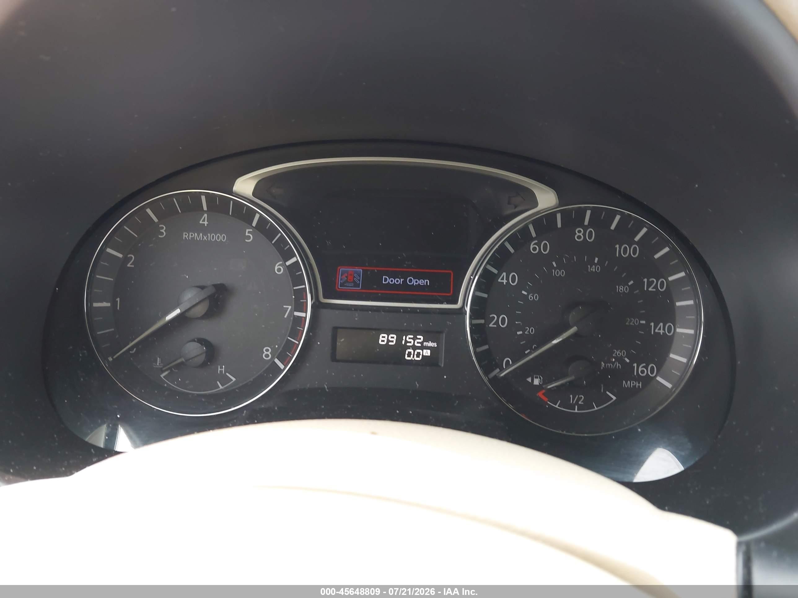 2013 Nissan Altima 2.5 Sl Brown vin: 1N4AL3AP7DN433239