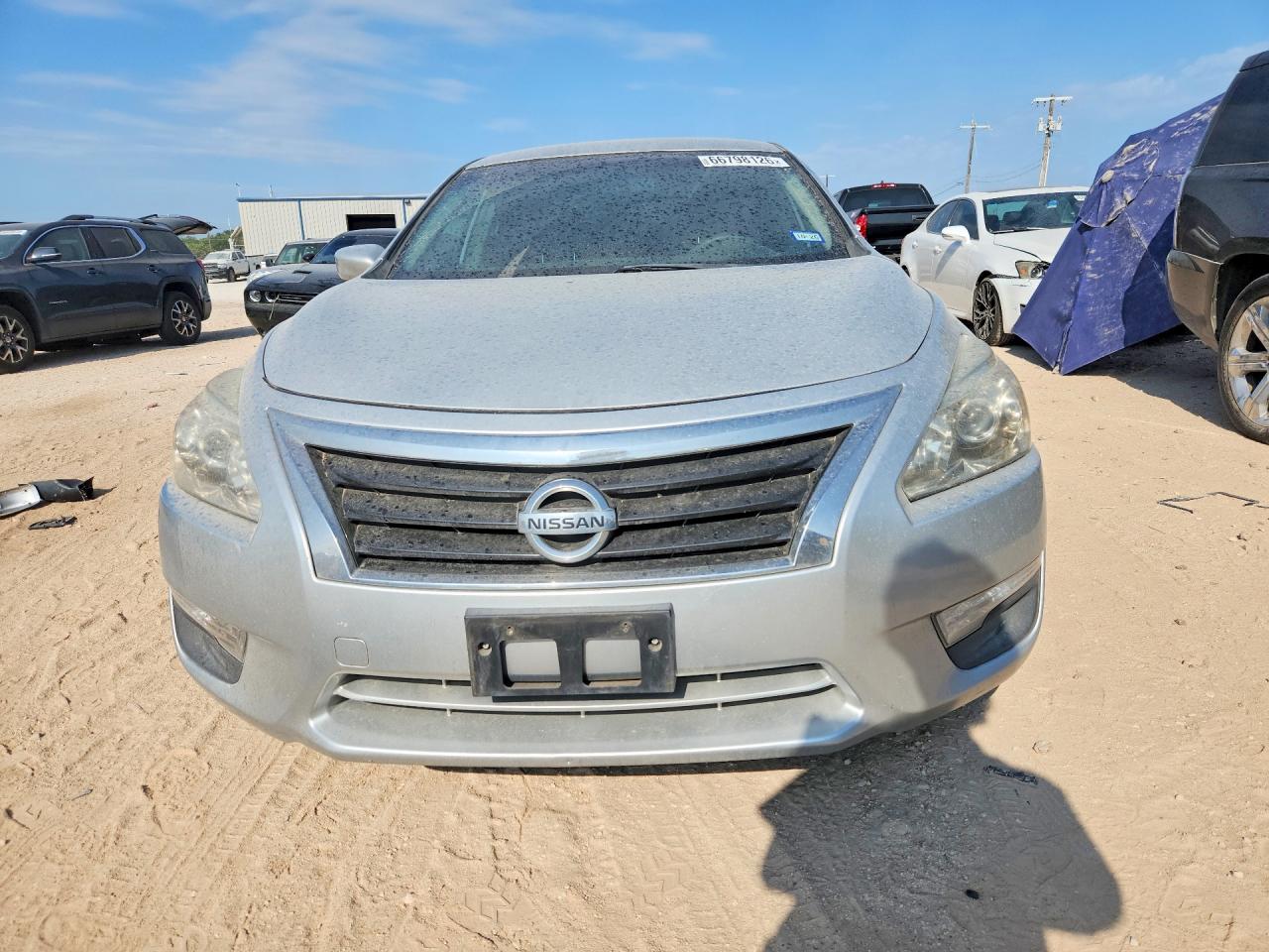 2013 Nissan Altima 2.5 Silver vin: 1N4AL3AP7DN459288