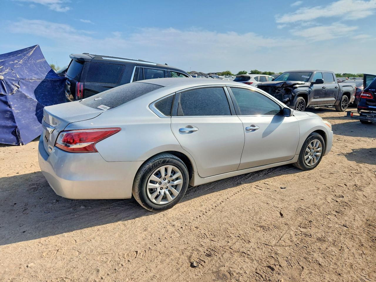 2013 Nissan Altima 2.5 Silver vin: 1N4AL3AP7DN459288
