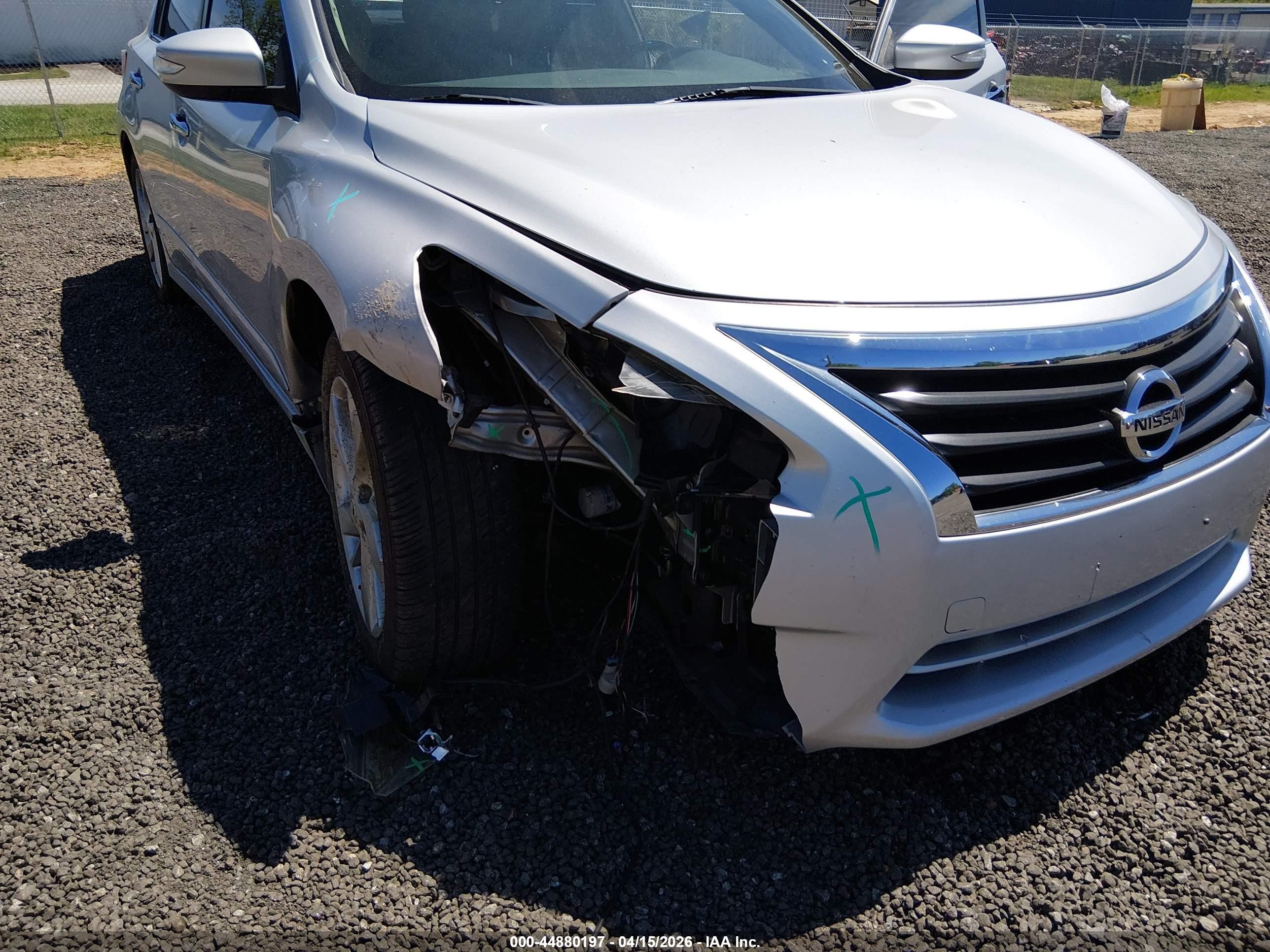 2013 Nissan Altima 2.5 Sl White vin: 1N4AL3AP7DN461820