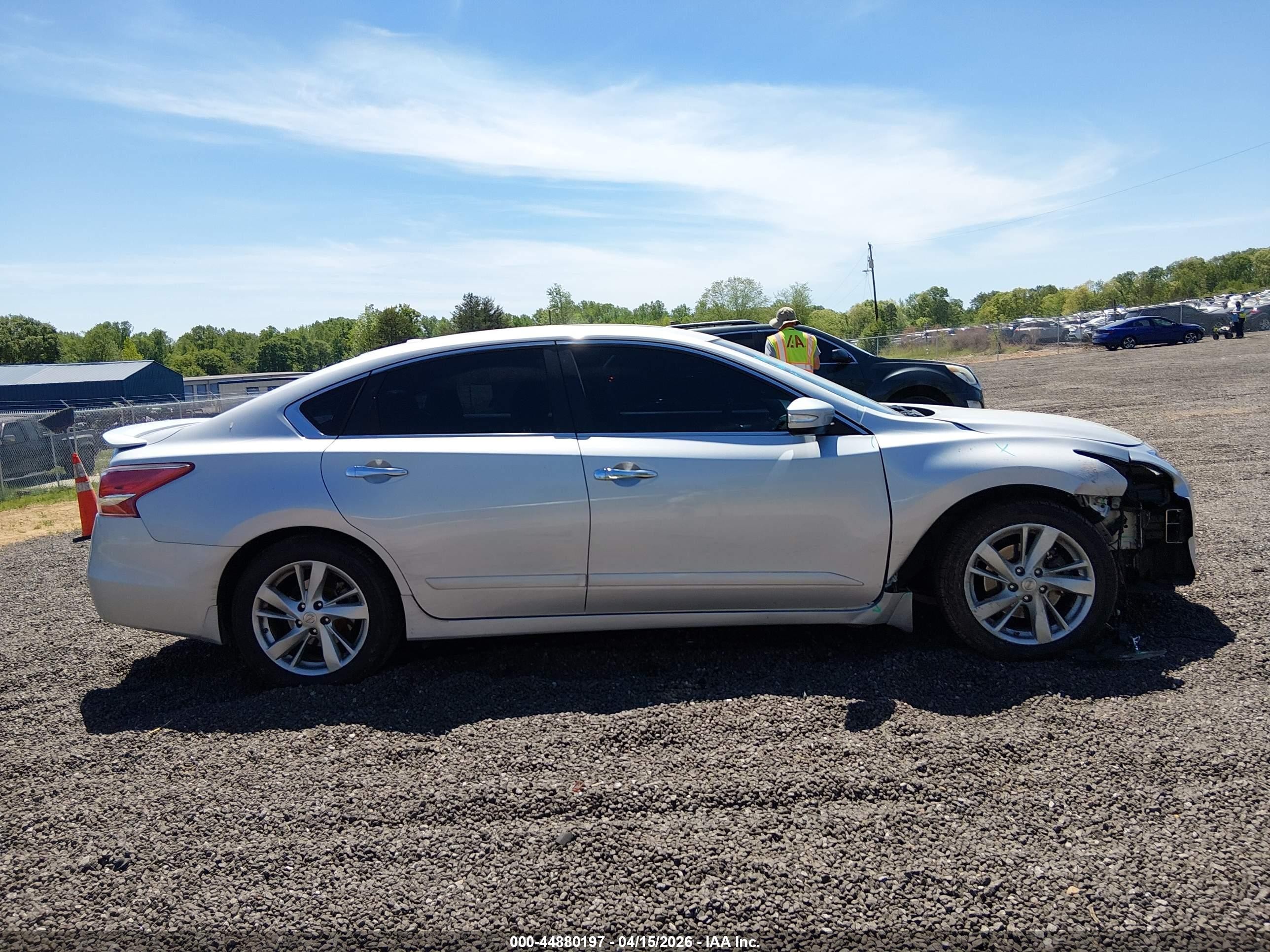 2013 Nissan Altima 2.5 Sl White vin: 1N4AL3AP7DN461820