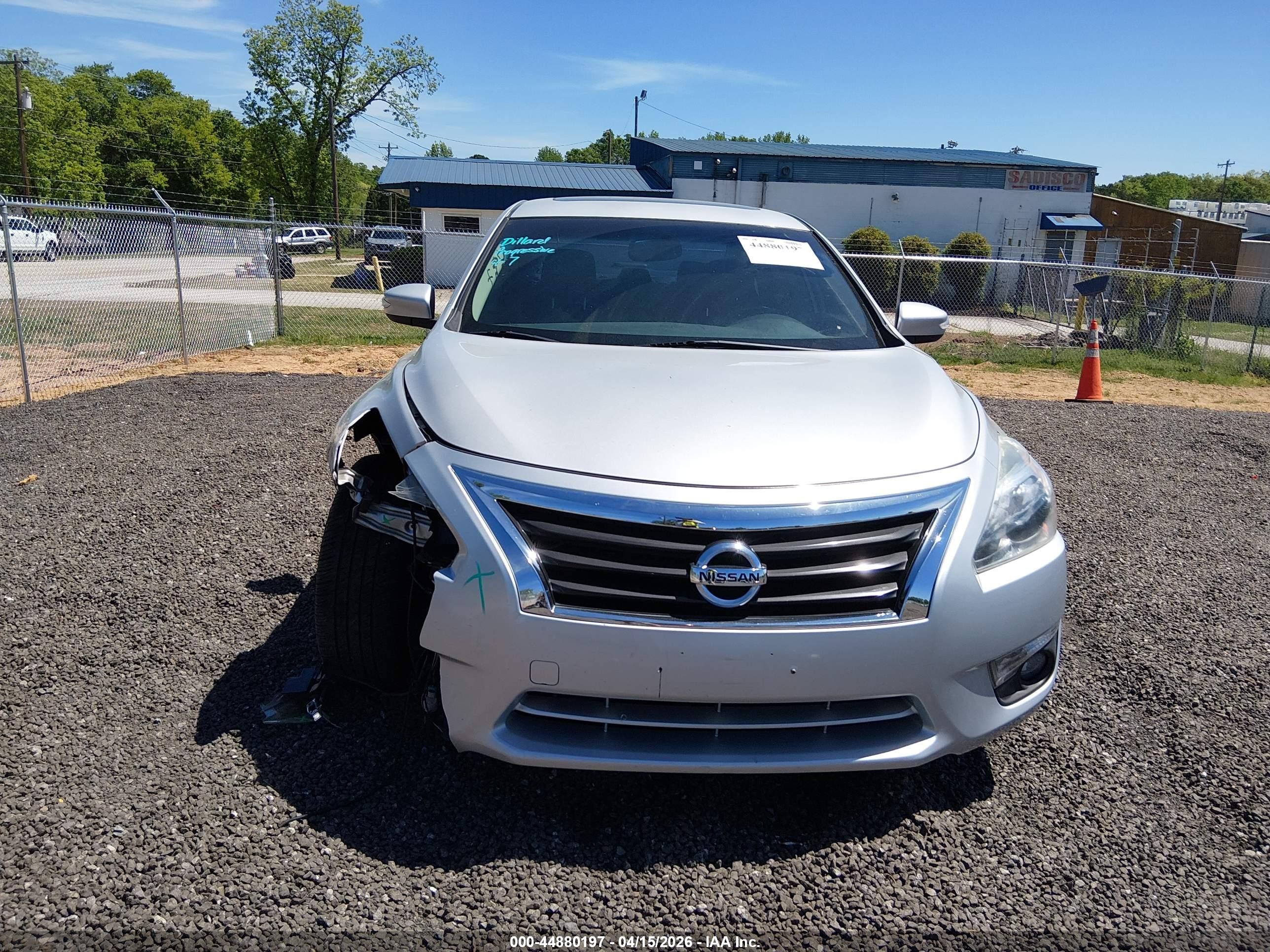 2013 Nissan Altima 2.5 Sl White vin: 1N4AL3AP7DN461820