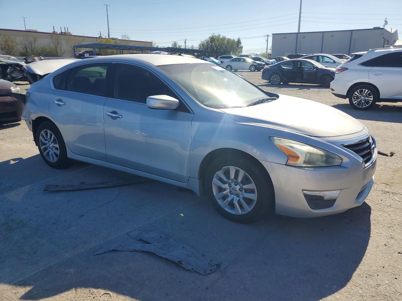 2013 Nissan Altima 2.5 Silver vin: 1N4AL3AP7DN473272