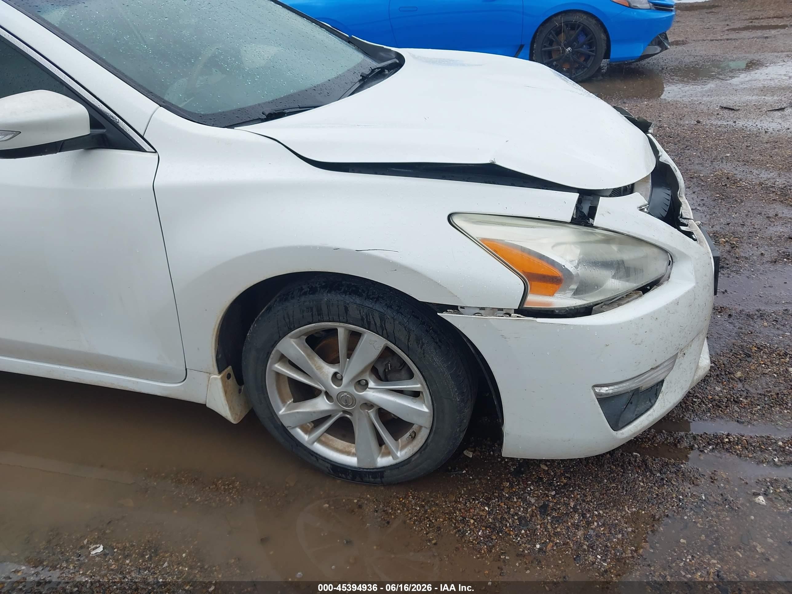 2013 Nissan Altima 2.5 Sl White vin: 1N4AL3AP7DN479427