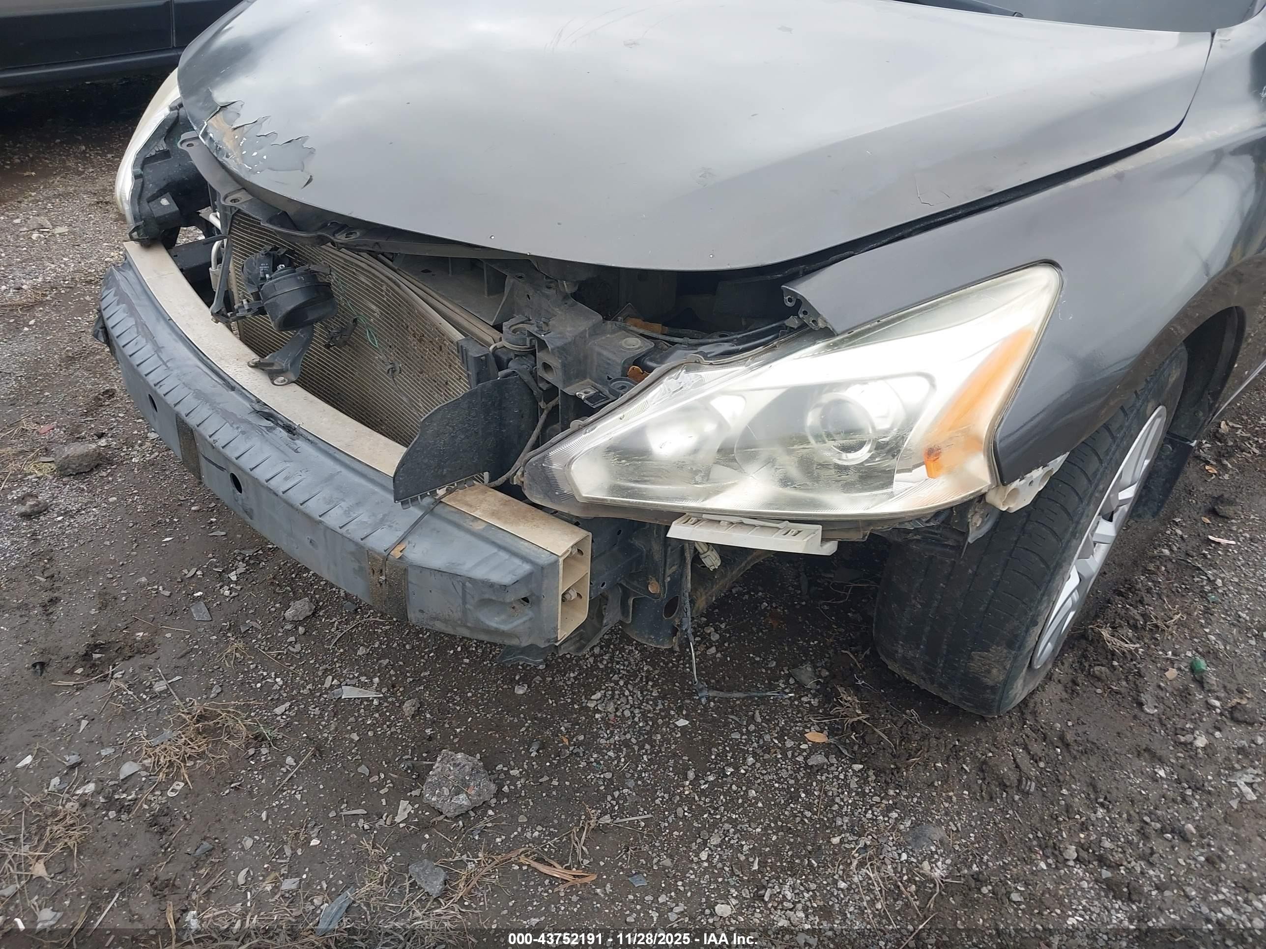 2013 Nissan Altima 2.5 S Gray vin: 1N4AL3AP7DN484417