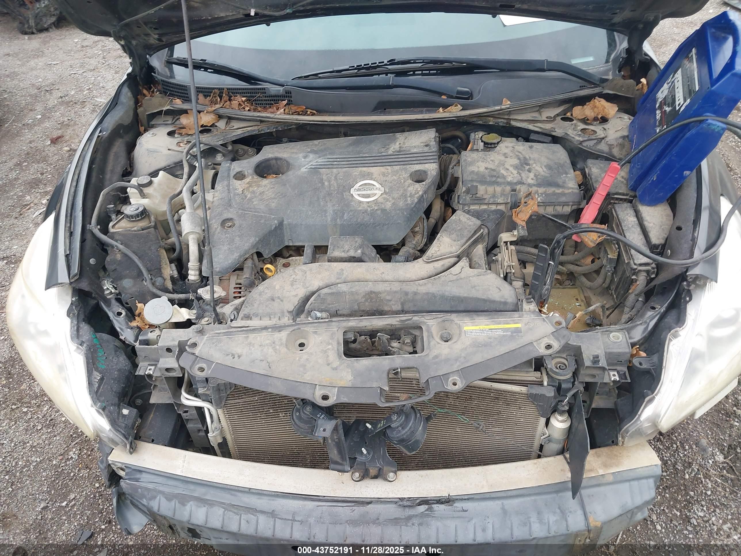 2013 Nissan Altima 2.5 S Gray vin: 1N4AL3AP7DN484417