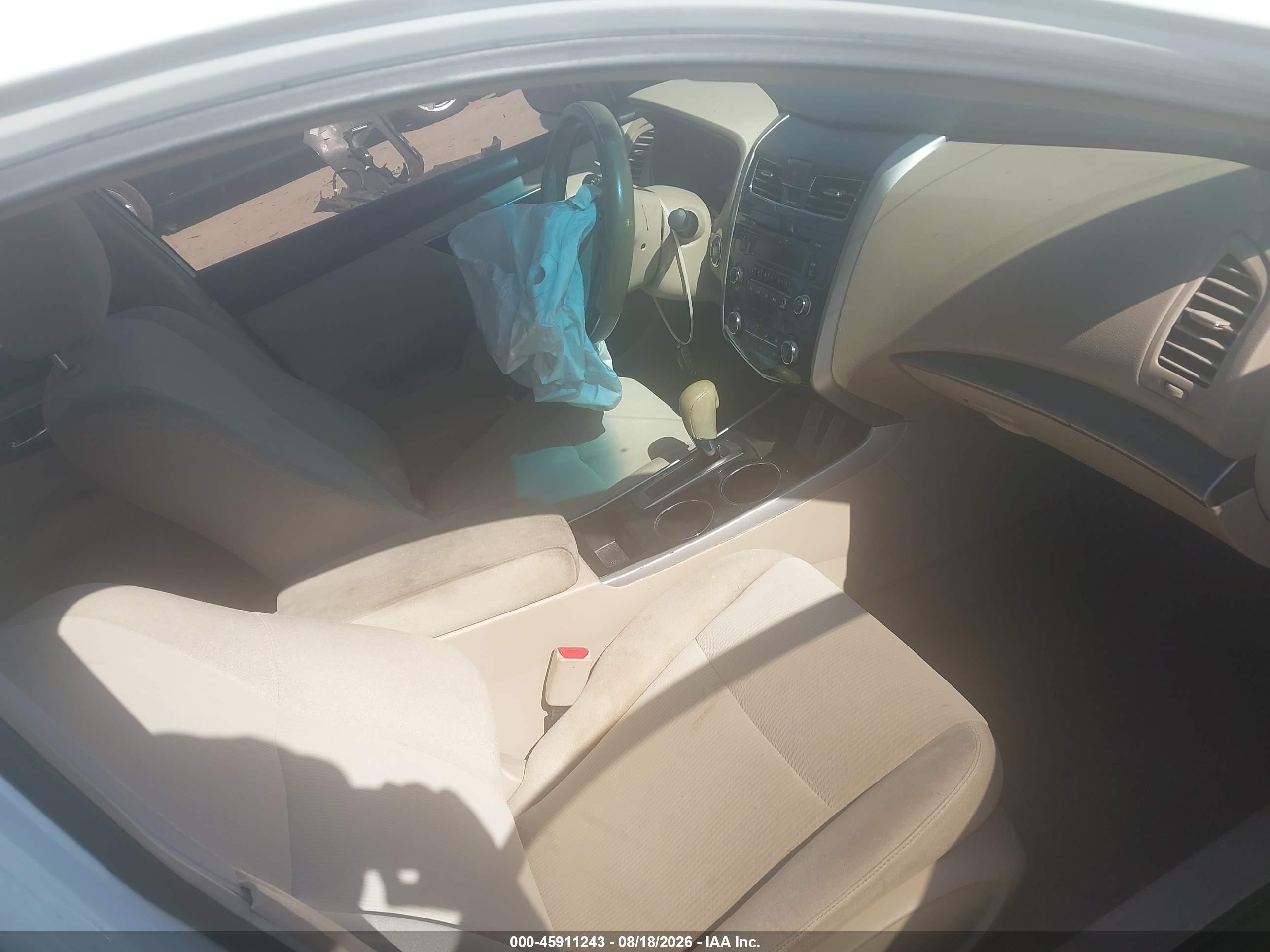 2013 Nissan Altima 2.5 S White vin: 1N4AL3AP7DN522048