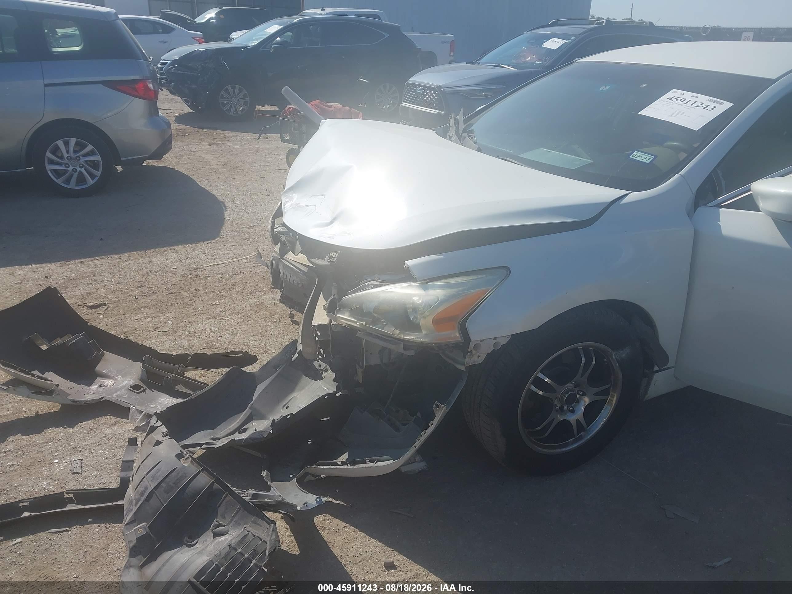 2013 Nissan Altima 2.5 S White vin: 1N4AL3AP7DN522048