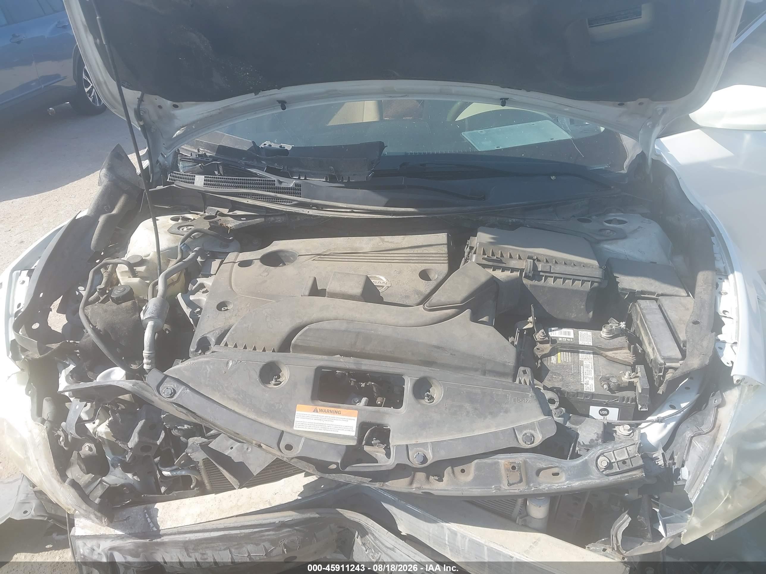 2013 Nissan Altima 2.5 S White vin: 1N4AL3AP7DN522048